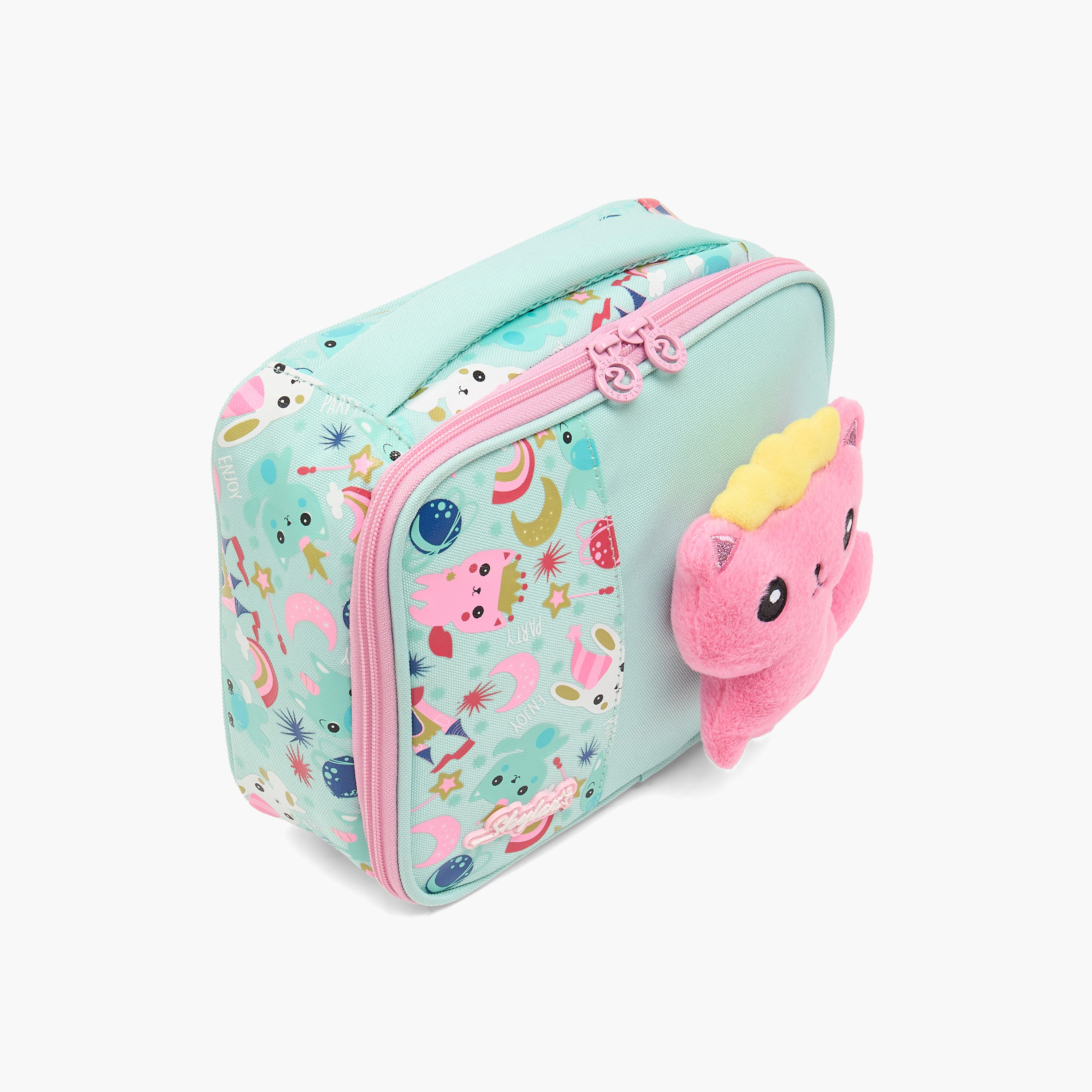 شنطة غداء بطبعة قطة للبنات من سنتين إلى 5 سنوات بعازل حراري من سكايلر-school-lunchessentials-lunchbags-image-2