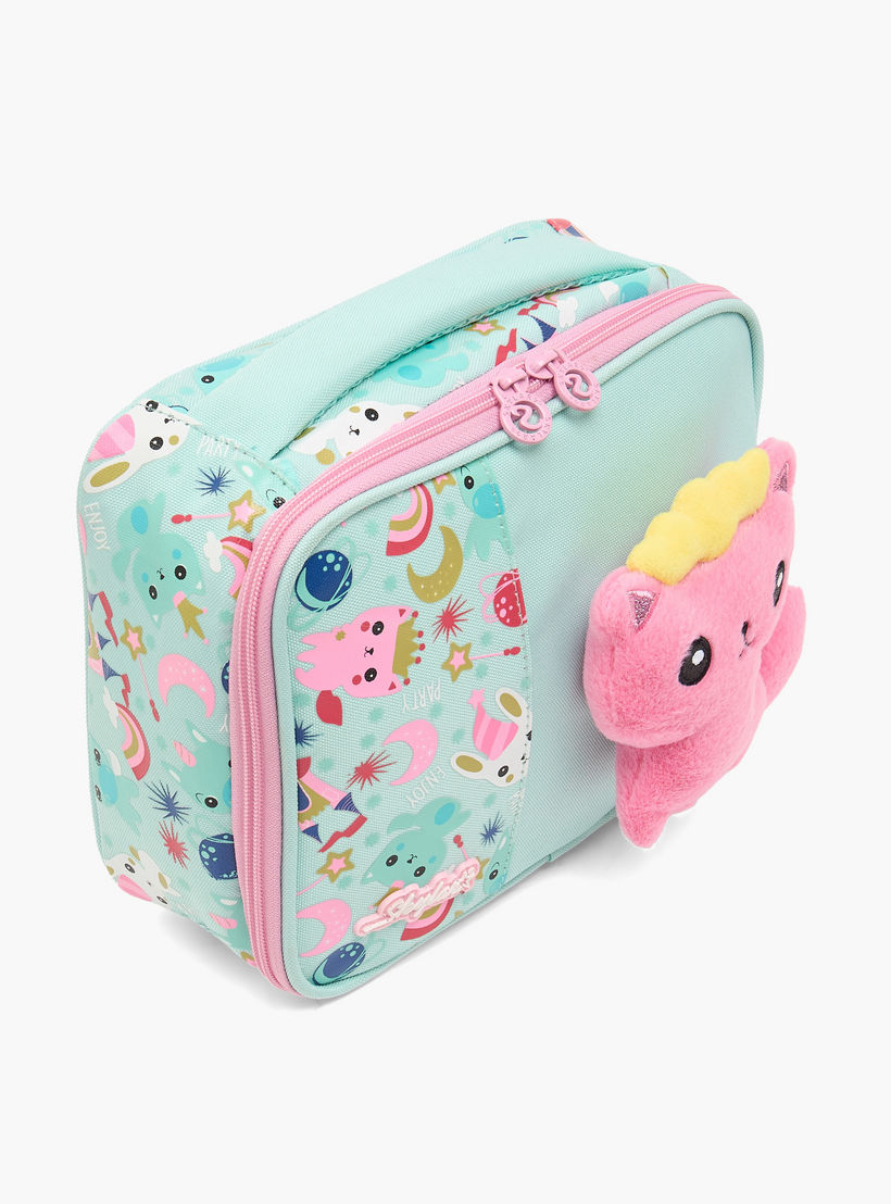 شنطة غداء بطبعة قطة للبنات من سنتين إلى 5 سنوات بعازل حراري من سكايلر-school-lunchessentials-lunchbags-image-2