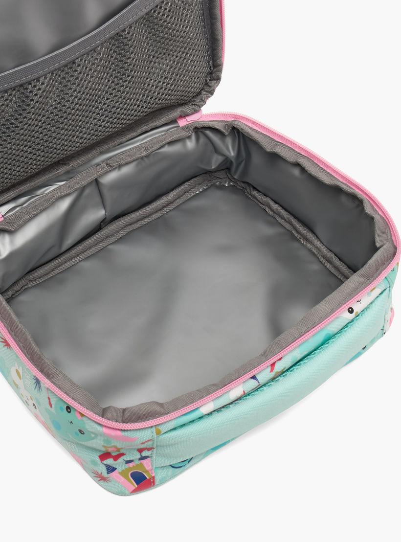 شنطة غداء بطبعة قطة للبنات من سنتين إلى 5 سنوات بعازل حراري من سكايلر-school-lunchessentials-lunchbags-image-5
