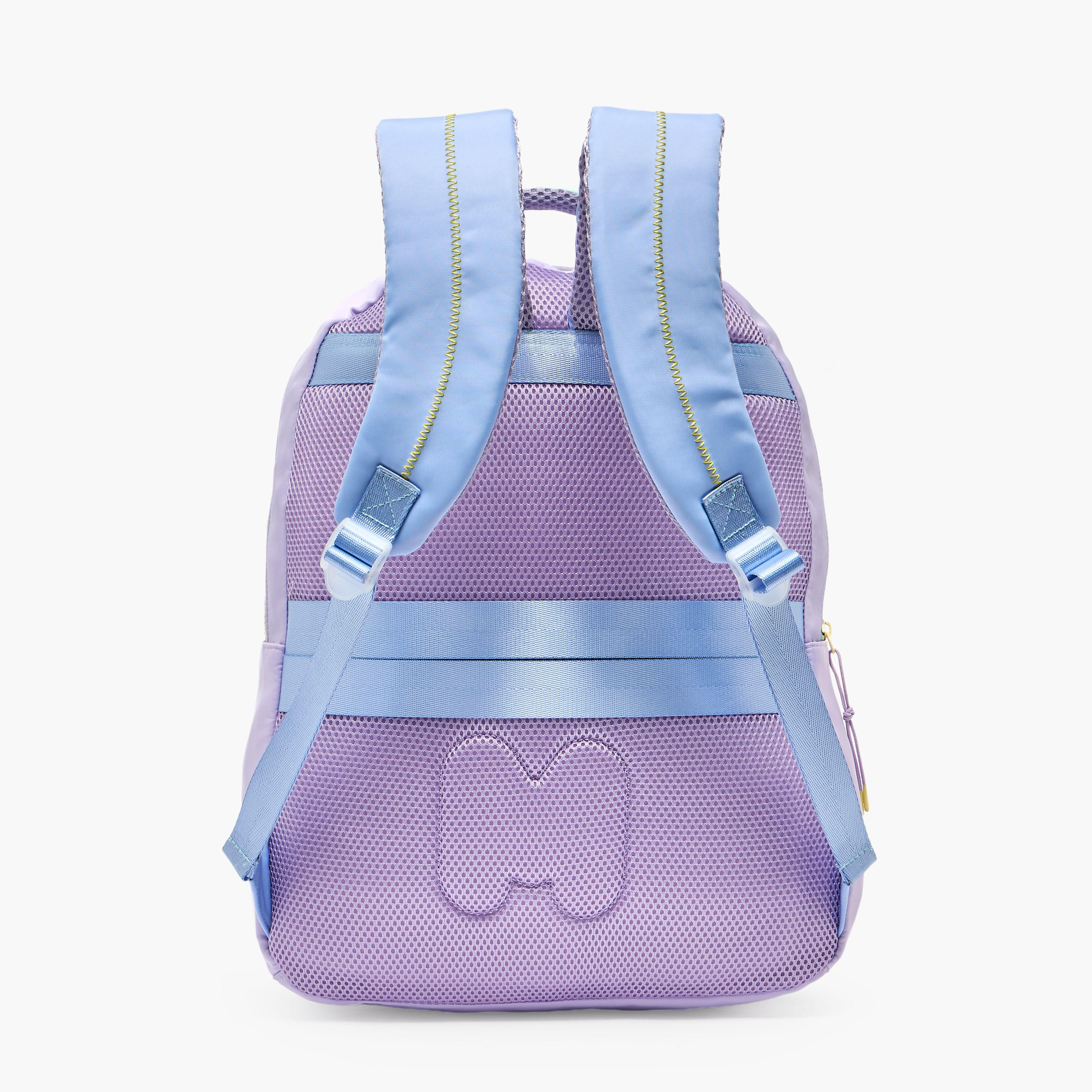 شنطة مدرسية بقوالب ملونة وحمالات كتف مبطنة للبنات 8-13 سنوات من مارشميلو - 17 بوصة-school-bagsandbackpacks-backpacks-image-9