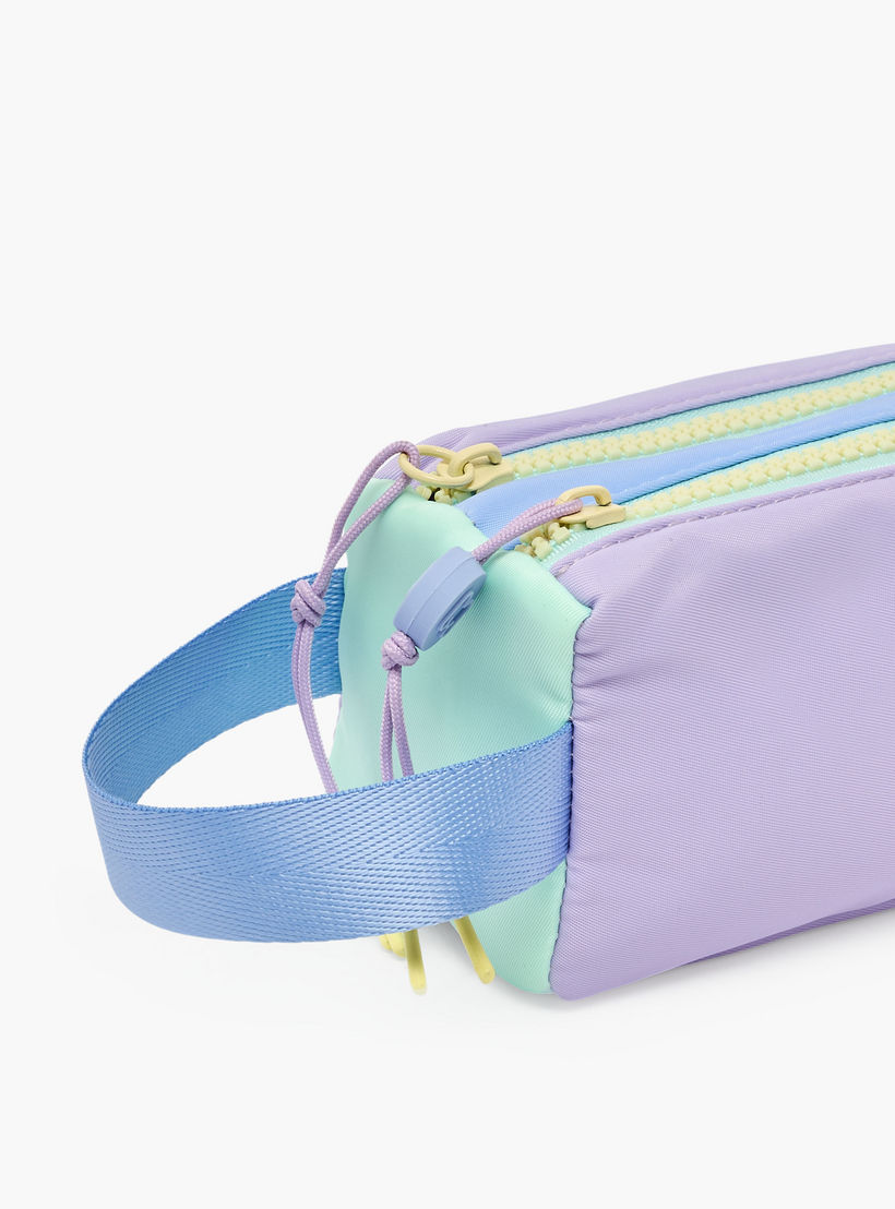 مقلمة سادة بقسمين من مارشميلو-school-stationery-pencilcases-image-5
