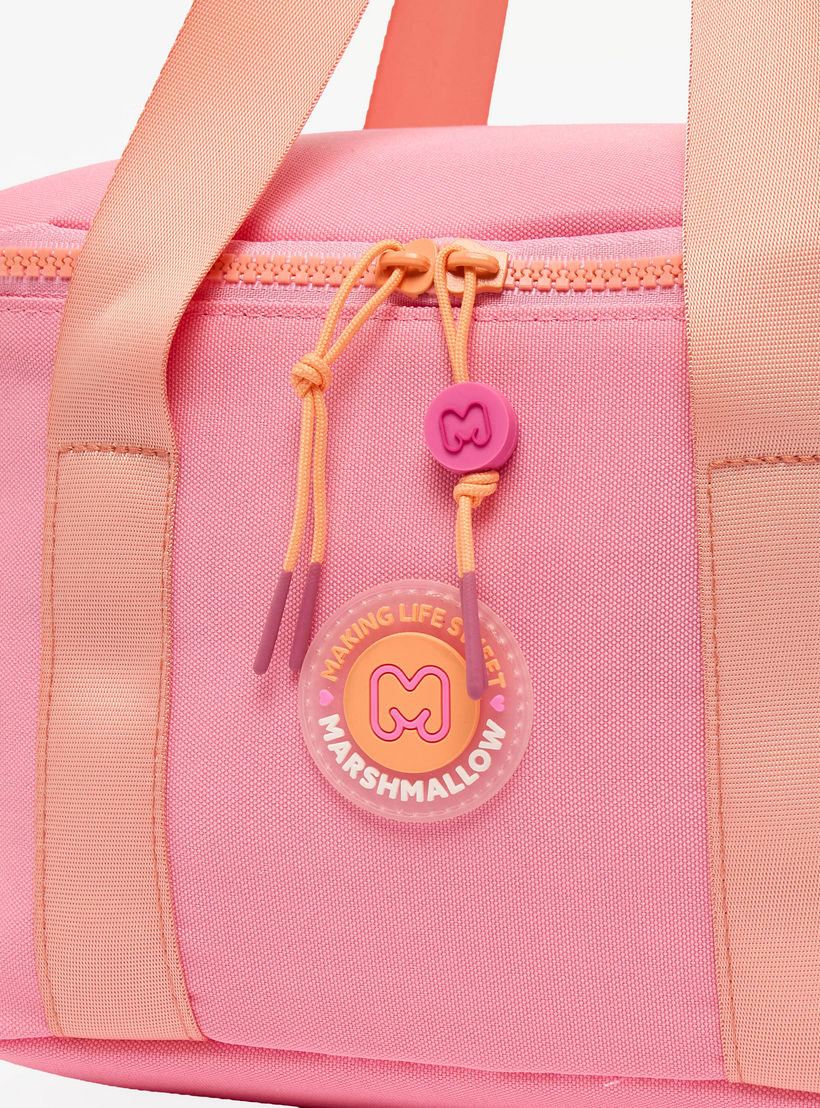 MARSHMALLOW Solid Lunch Bag for Girls 8-13 Years with Adjustable Strap-school-lunchessentials-lunchbags-image-3