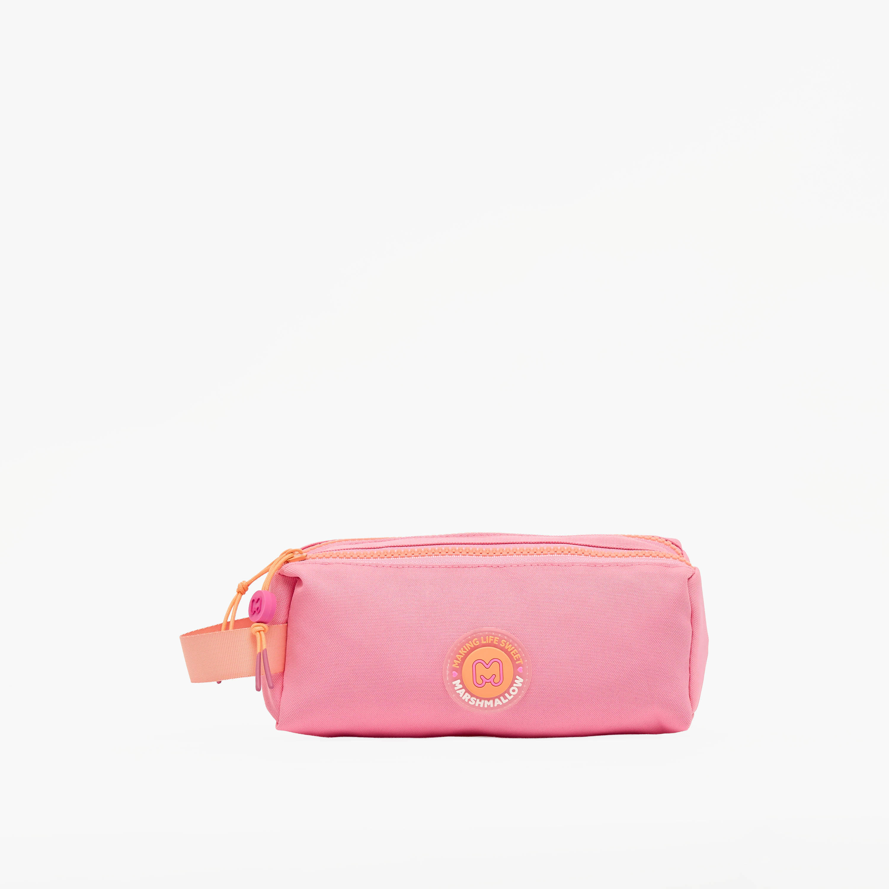 مقلمة سادة بحجرتين من مارشميلو-school-stationery-pencilcases-image-1