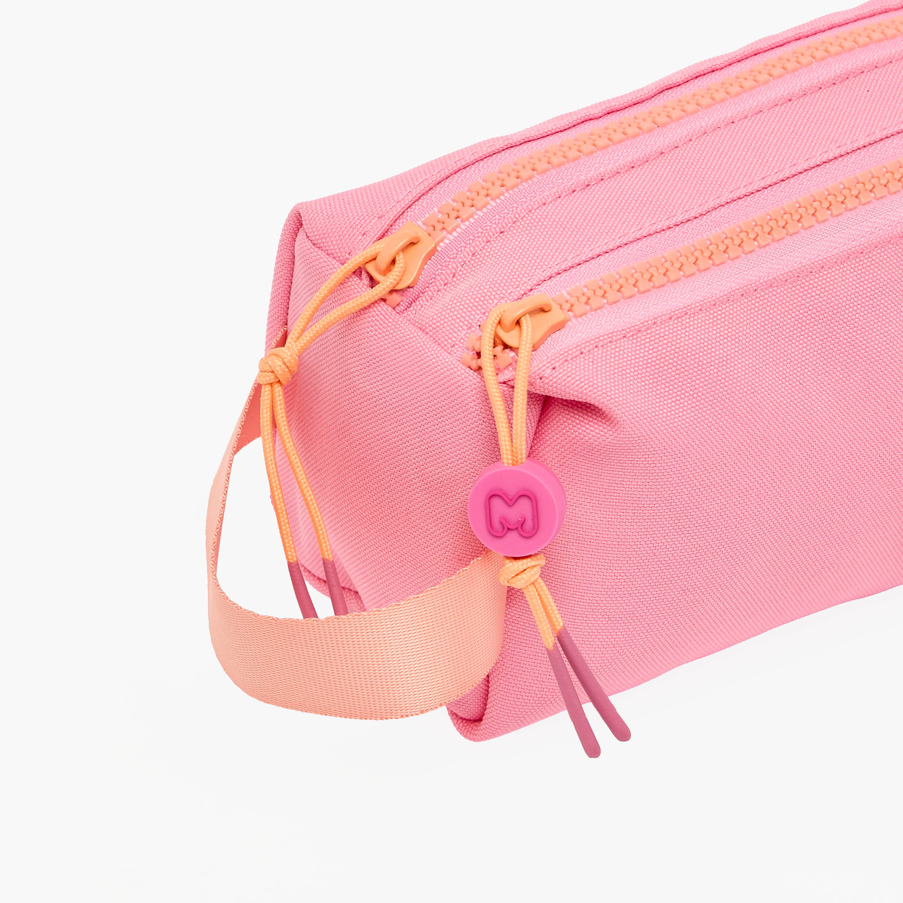 مقلمة سادة بحجرتين من مارشميلو-school-stationery-pencilcases-image-6