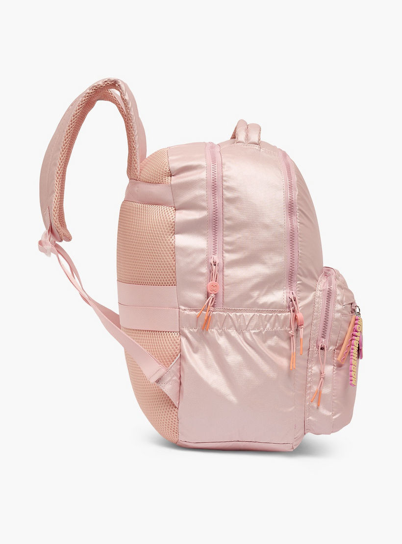 شنطة ظهر سادة بحمالات كتف مبطنة للبنات من 8-13 سنة من مارشميلو - 17 بوصة-school-bagsandbackpacks-backpacks-image-8