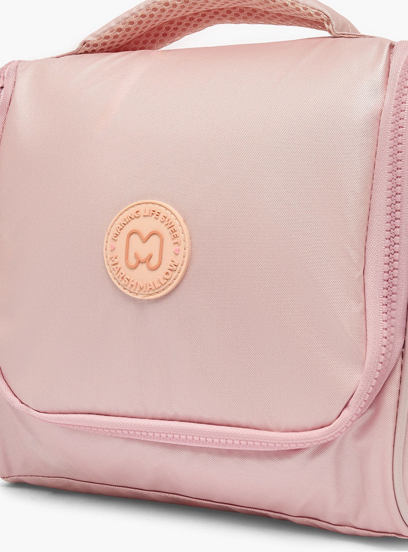 MARSHMALLOW Solid Lunch Bag for Girls 8-13 Years with Detachable Strap-school-lunchessentials-lunchbags-image-3