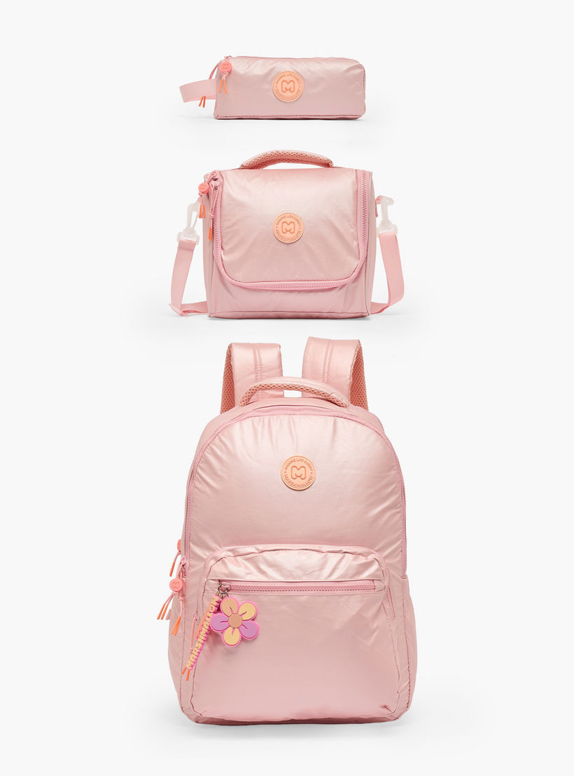 MARSHMALLOW Solid Lunch Bag for Girls 8-13 Years with Detachable Strap-school-lunchessentials-lunchbags-image-8