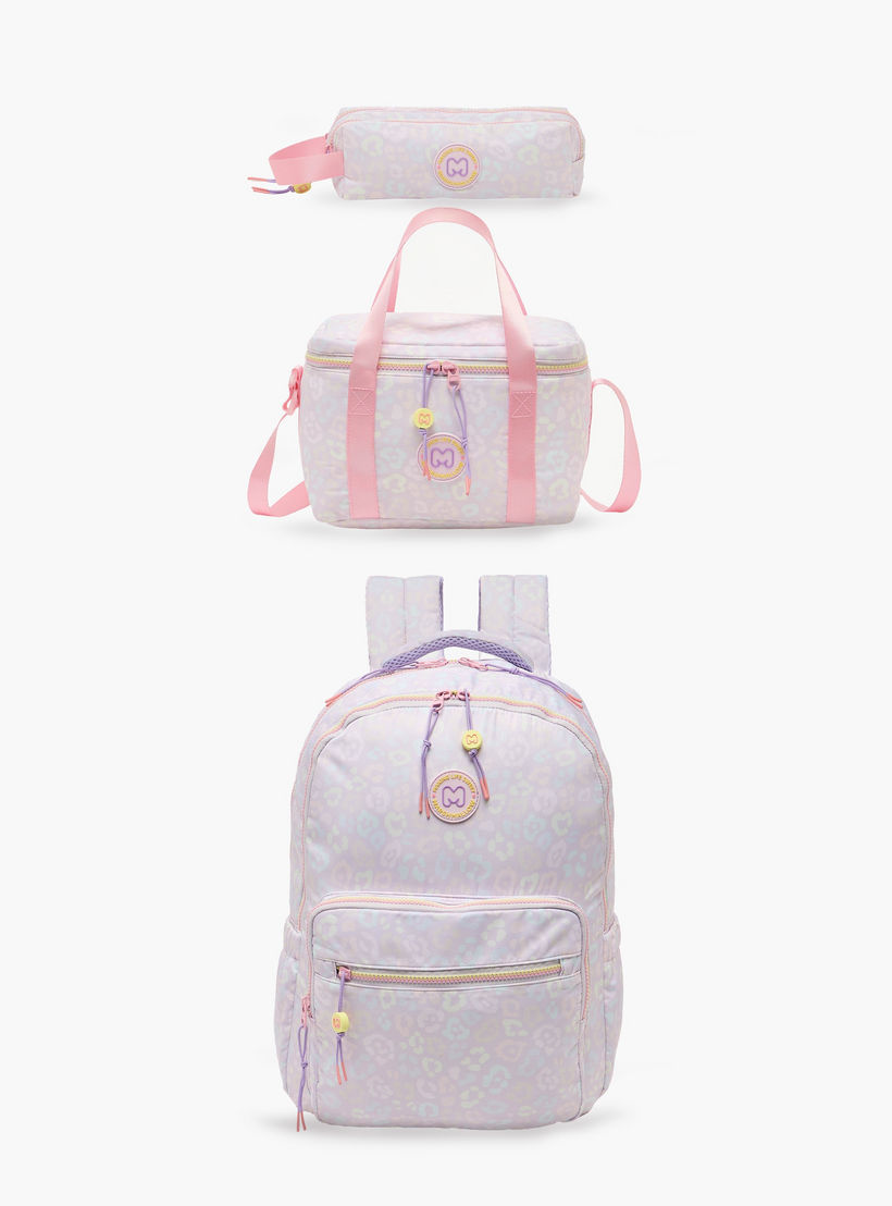 MARSHMALLOW Printed Backpack for Girls 8-13 Years with Padded Shoulder Straps - 17 inches-school-bagsandbackpacks-backpacks-image-10