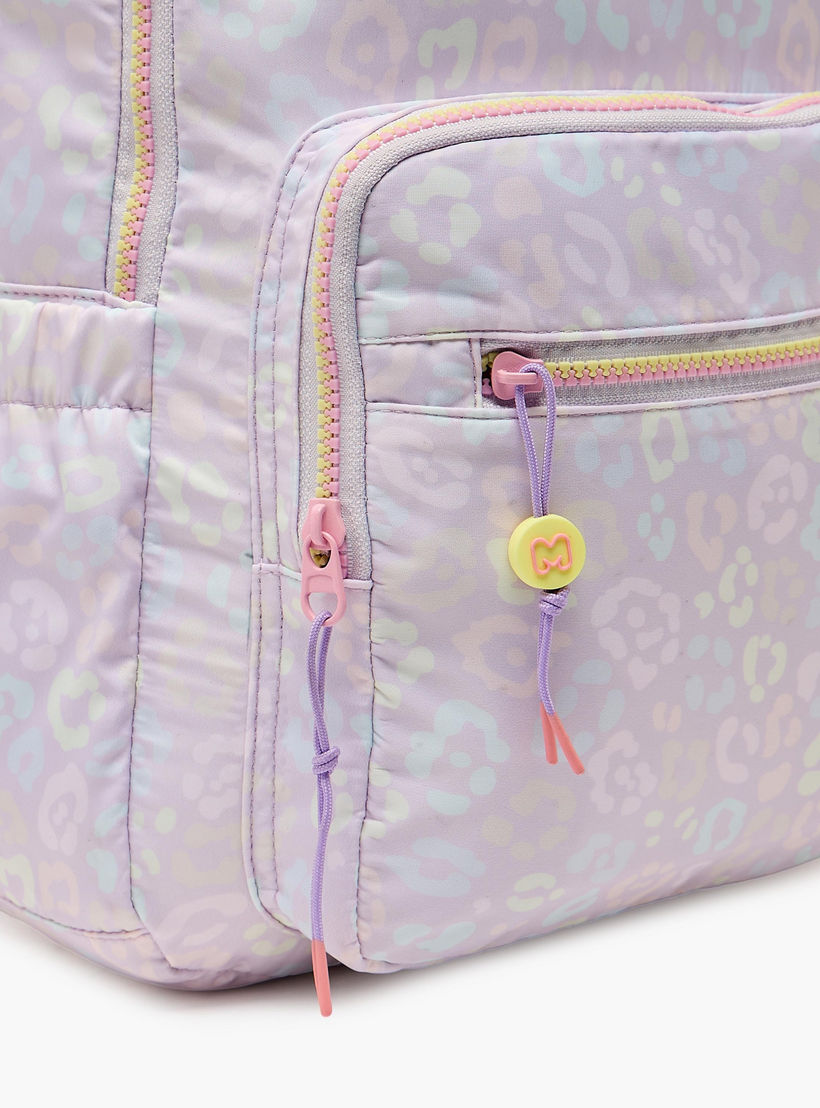 MARSHMALLOW Printed Backpack for Girls 8-13 Years with Padded Shoulder Straps - 17 inches-school-bagsandbackpacks-backpacks-image-4