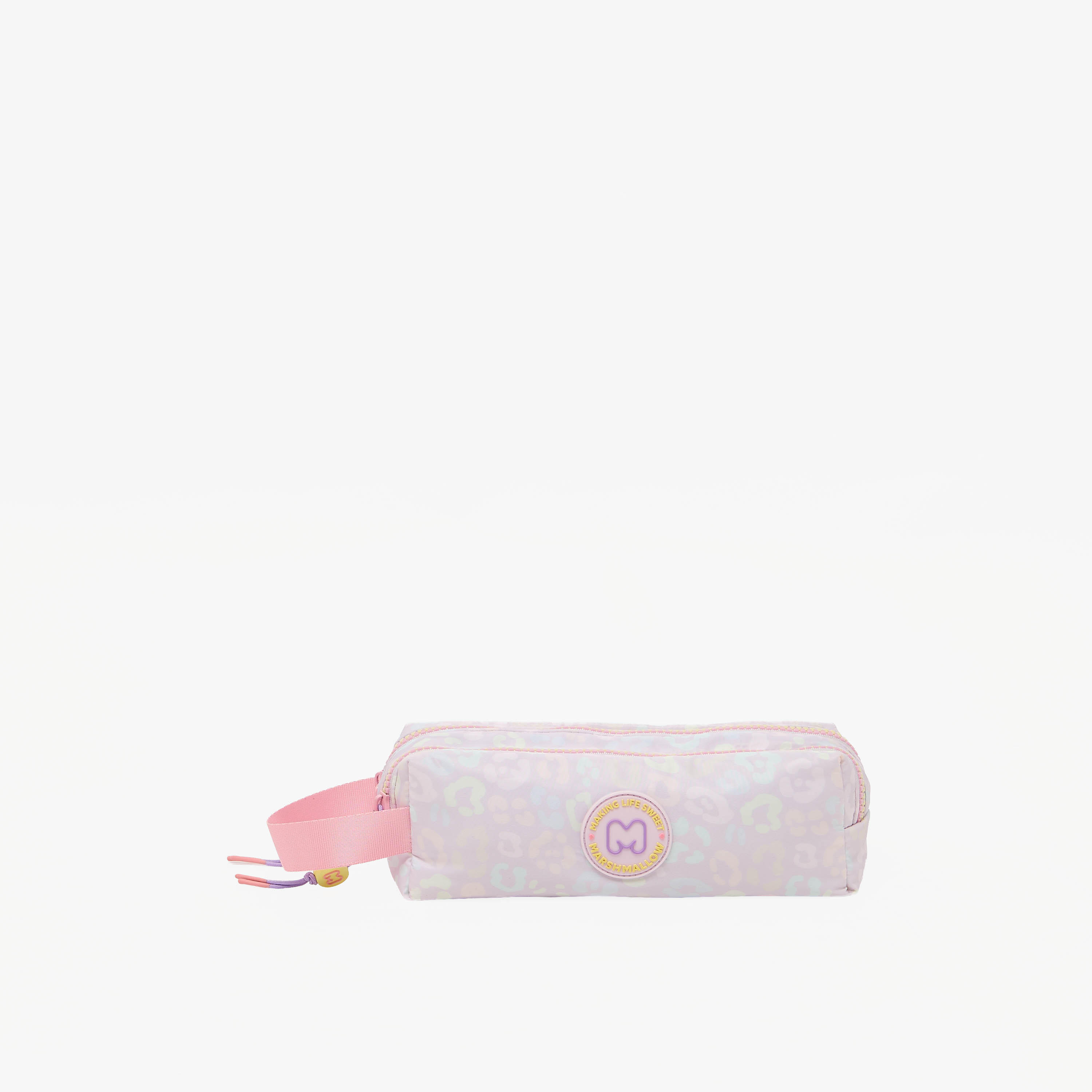 MARSHMALLOW Printed Pencil Pouch with 2 Compartments-school-stationery-pencilcases-image-1