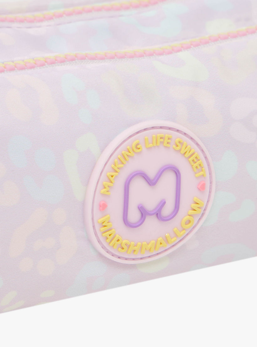 MARSHMALLOW Printed Pencil Pouch with 2 Compartments-school-stationery-pencilcases-image-7
