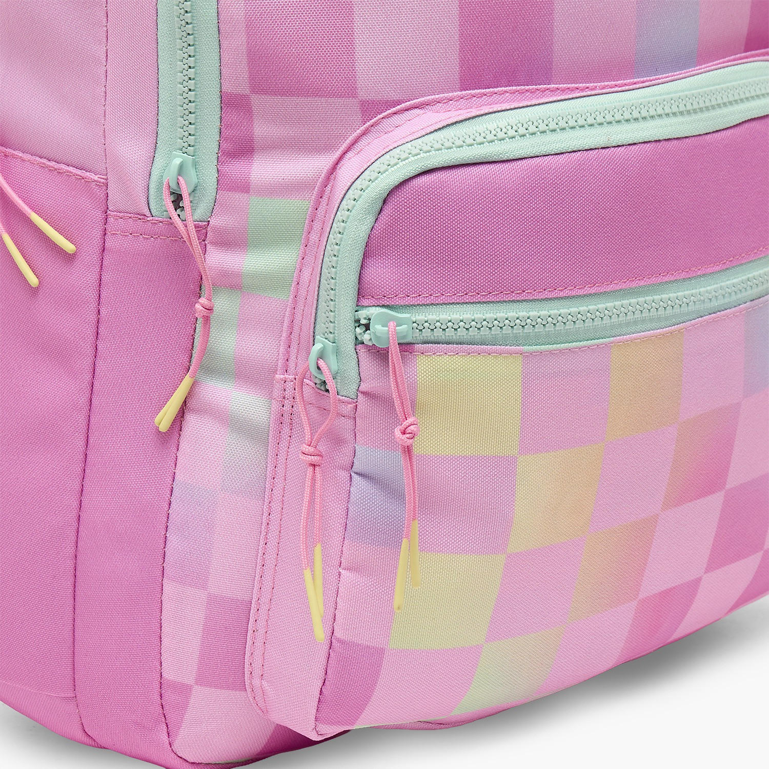 MARSHMALLOW Checked Backpack for Girls 8-13 Years with Padded Shoulder Straps - 17 inches-school-bagsandbackpacks-backpacks-image-5
