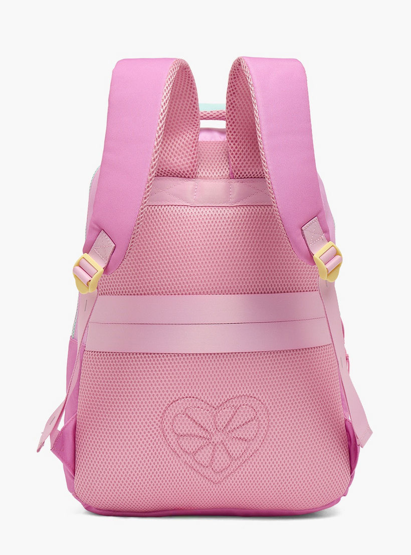MARSHMALLOW Checked Backpack for Girls 8-13 Years with Padded Shoulder Straps - 17 inches-school-bagsandbackpacks-backpacks-image-9
