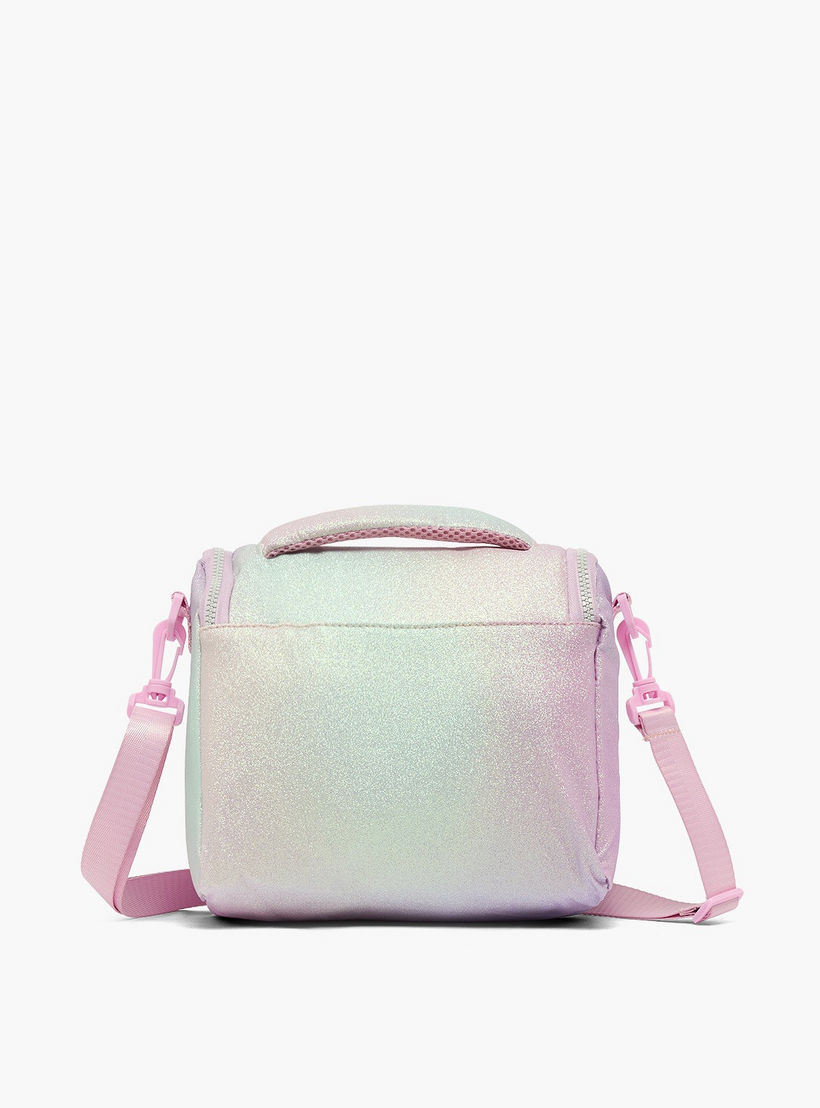MARSHMALLOW Glittery Lunch Bag for Girls 8-13 Years with Detachable Strap-school-lunchessentials-lunchbags-image-7