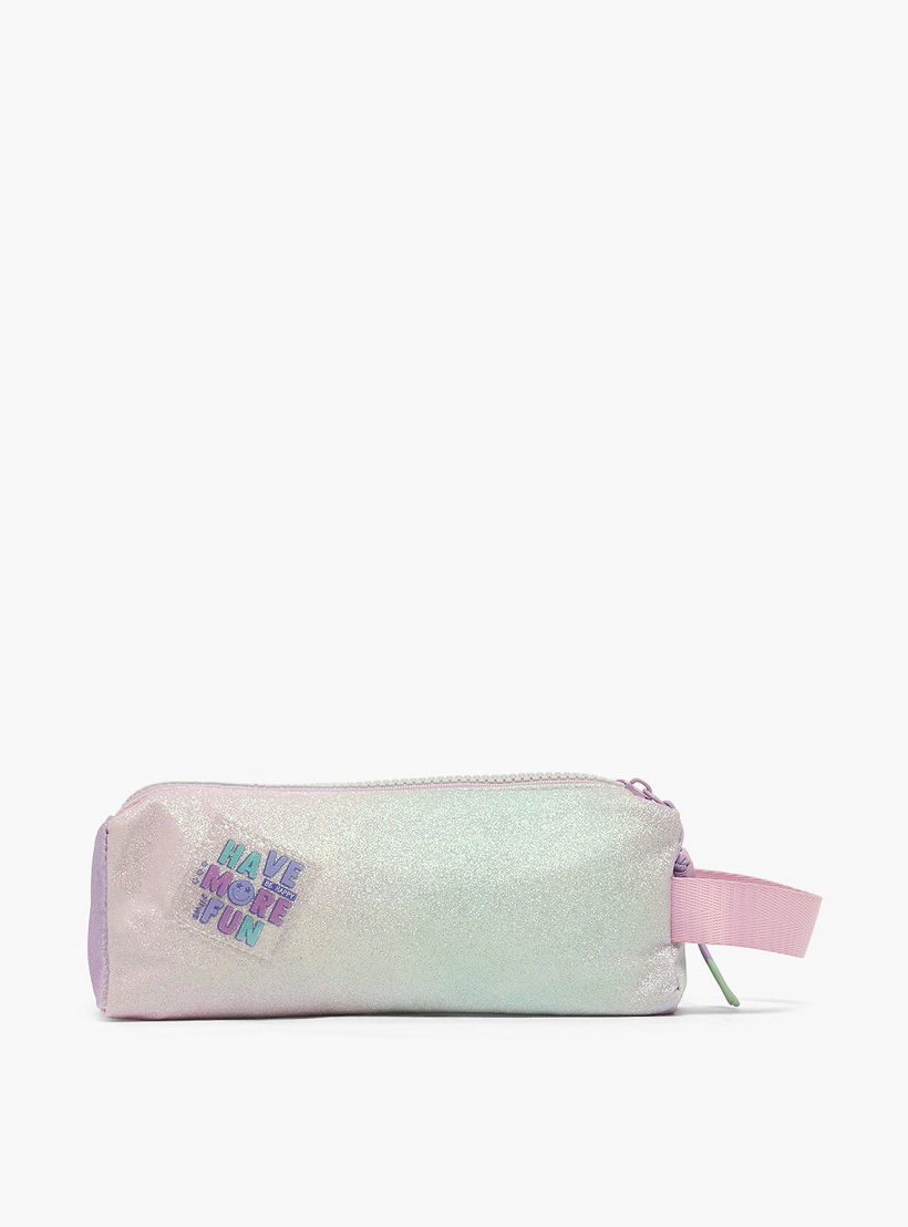 مقلمة بقسمين وتزيينات بالجليتر من مارشميلو-school-stationery-pencilcases-image-4