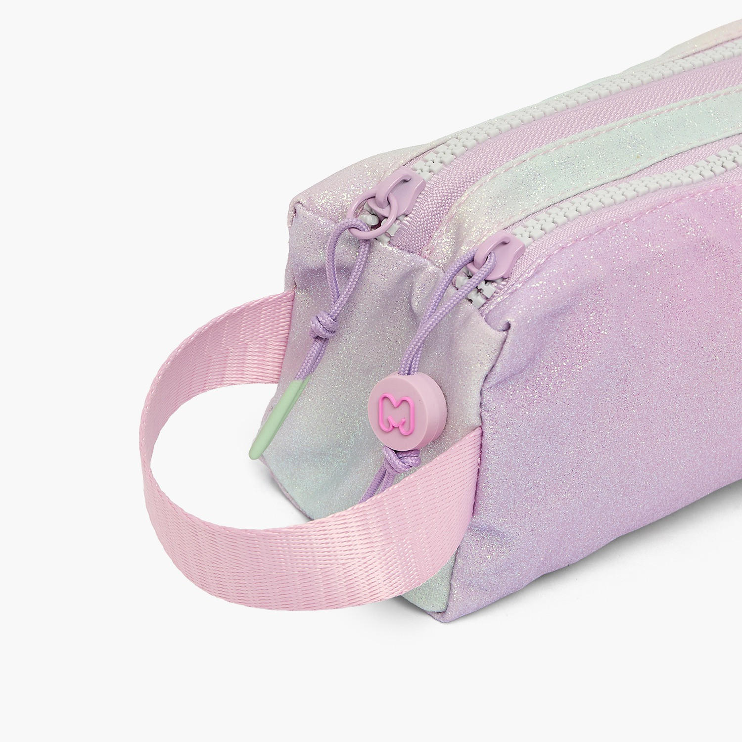 مقلمة بقسمين وتزيينات بالجليتر من مارشميلو-school-stationery-pencilcases-image-5