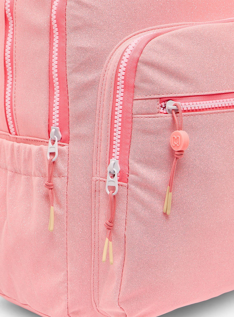 MARSHMALLOW Glittery Backpack for Girls 8-13 Years with Padded Shoulder Straps - 17 inches-school-bagsandbackpacks-backpacks-image-5