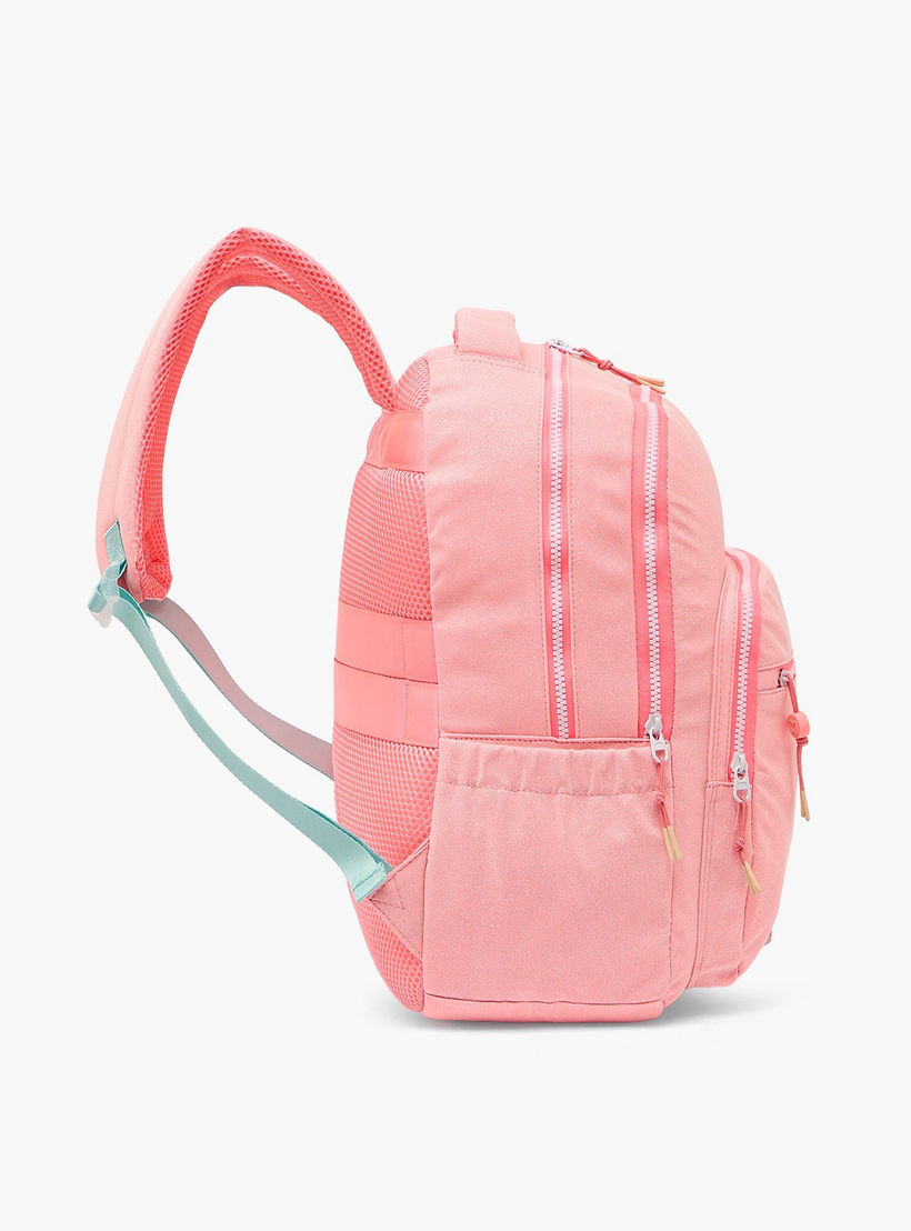 MARSHMALLOW Glittery Backpack for Girls 8-13 Years with Padded Shoulder Straps - 17 inches-school-bagsandbackpacks-backpacks-image-9