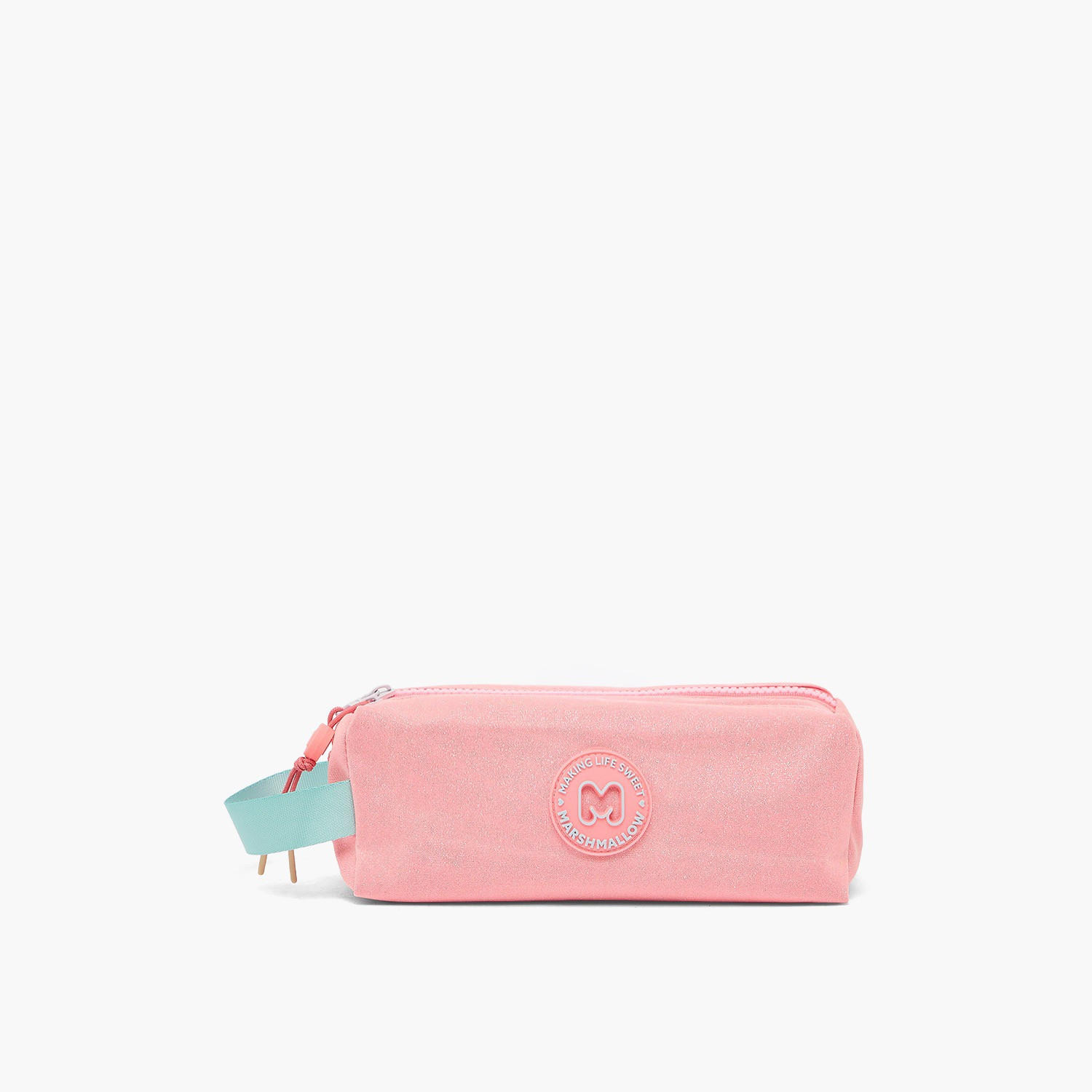 MARSHMALLOW Solid Pencil Pouch with 2 Compartments-school-stationery-pencilcases-image-1