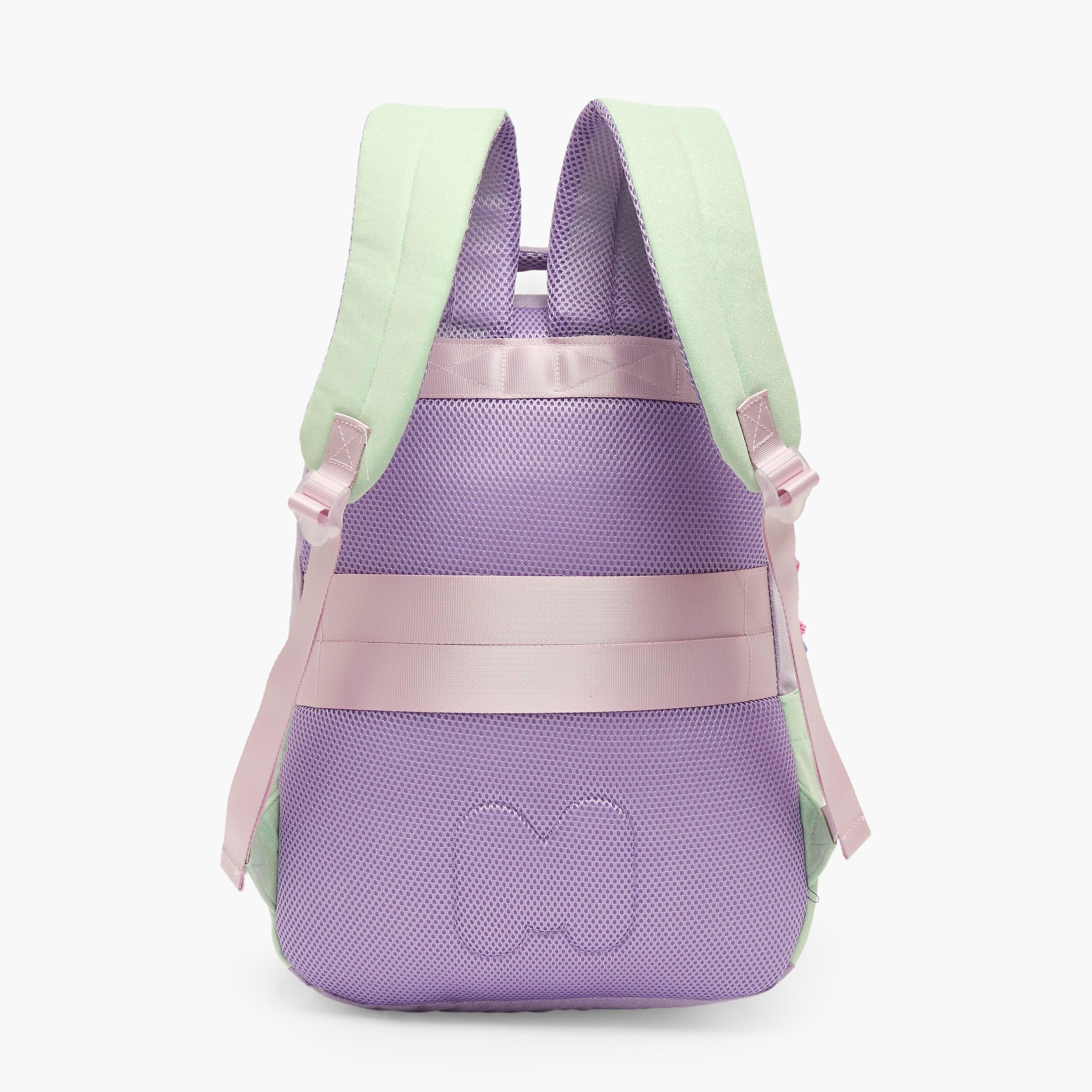 MARSHMALLOW Colourblock Backpack for Girls 8-13 Years with Padded Shoulder Straps - 17 inches-school-bagsandbackpacks-backpacks-image-9