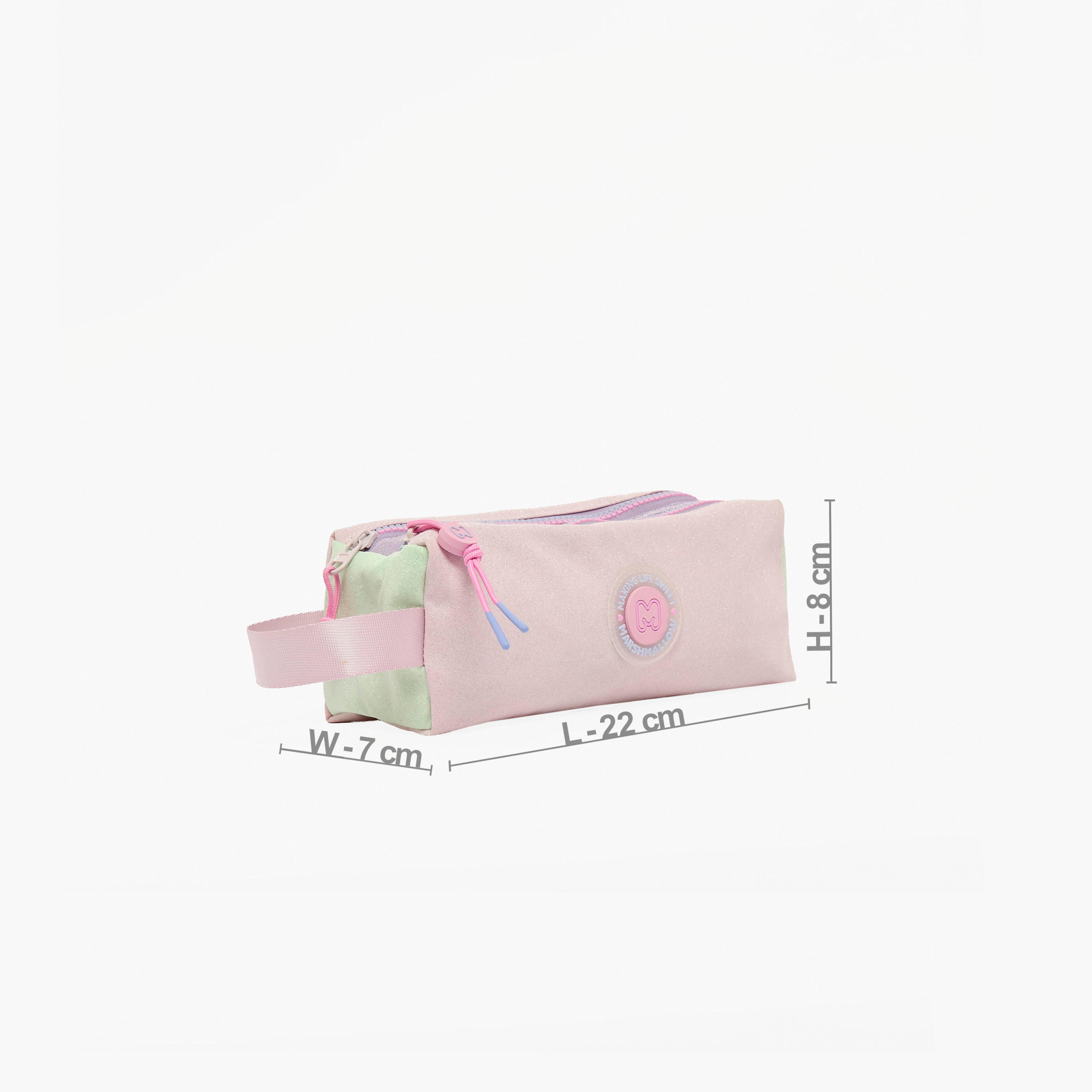 مقلمة بقسمين وطبعات من مارشميلو-school-stationery-pencilcases-image-4