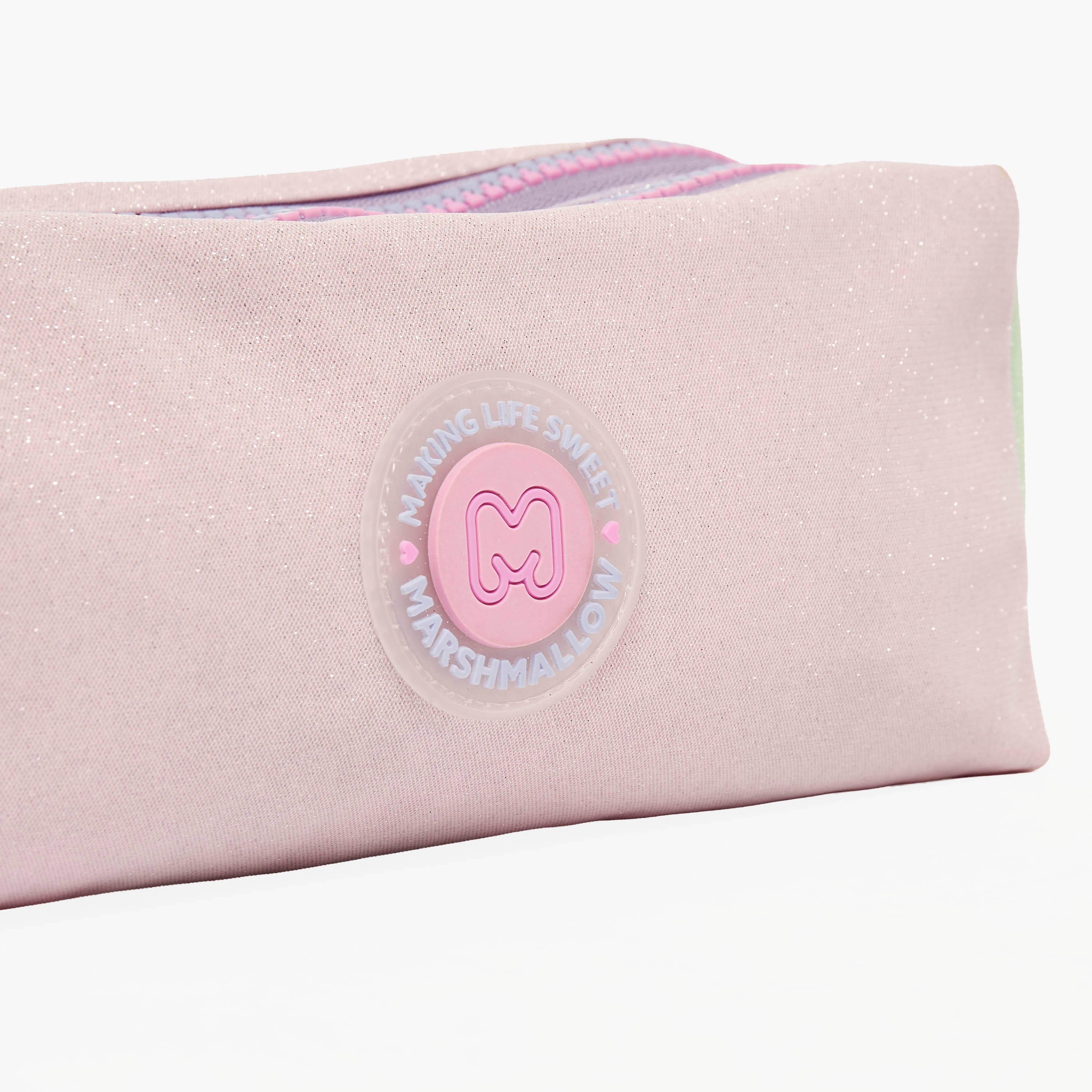 مقلمة بقسمين وطبعات من مارشميلو-school-stationery-pencilcases-image-7