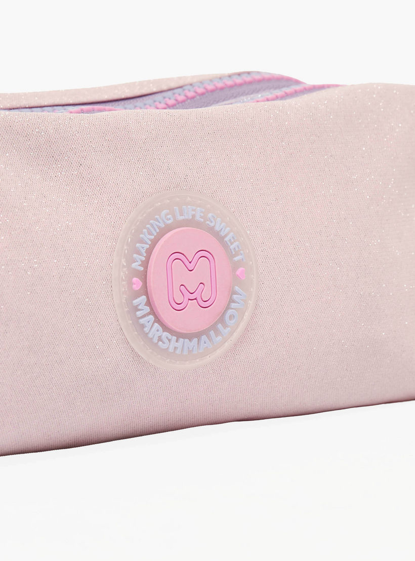 مقلمة بقسمين وطبعات من مارشميلو-school-stationery-pencilcases-image-7