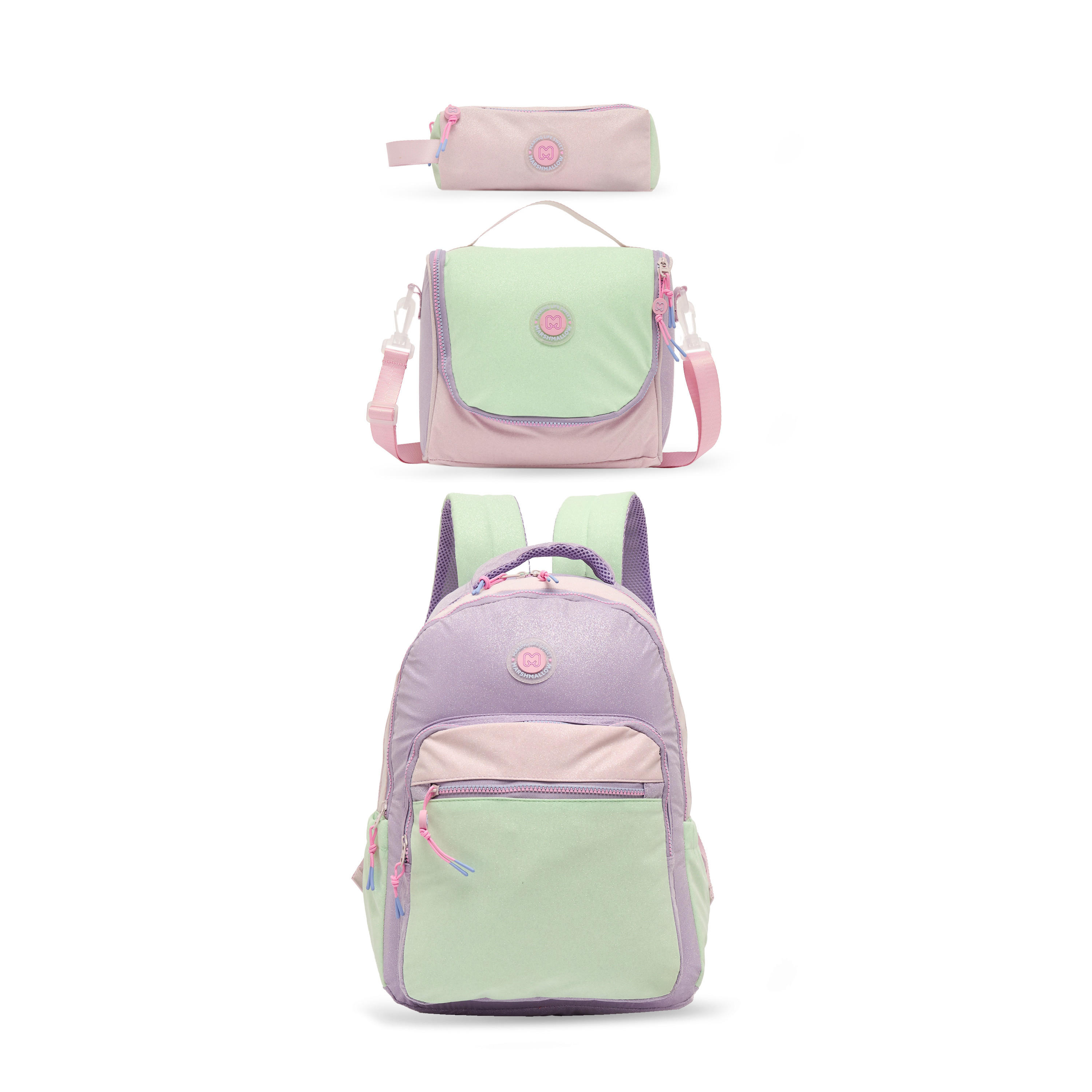 مقلمة بقسمين وطبعات من مارشميلو-school-stationery-pencilcases-image-8