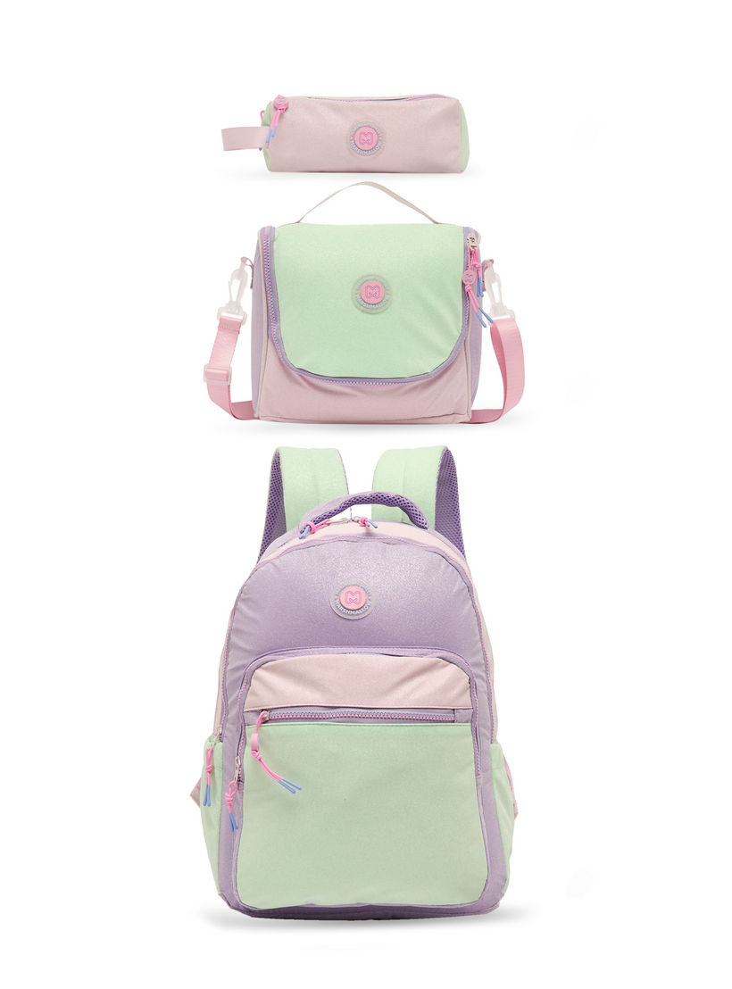 مقلمة بقسمين وطبعات من مارشميلو-school-stationery-pencilcases-image-8