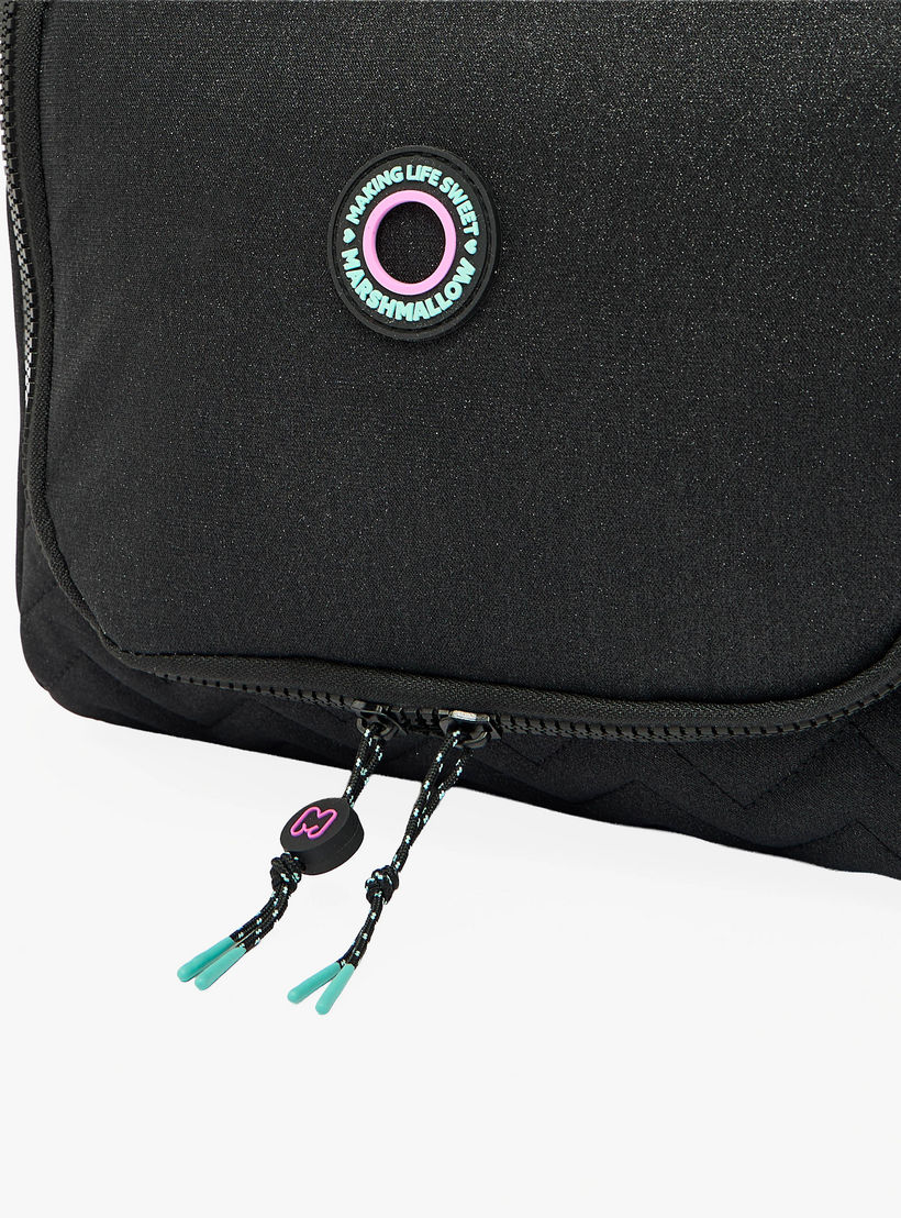MARSHMALLOW Solid Lunch Bag for Girls 8-13 Years with Detachable Strap-school-lunchessentials-lunchbags-image-3