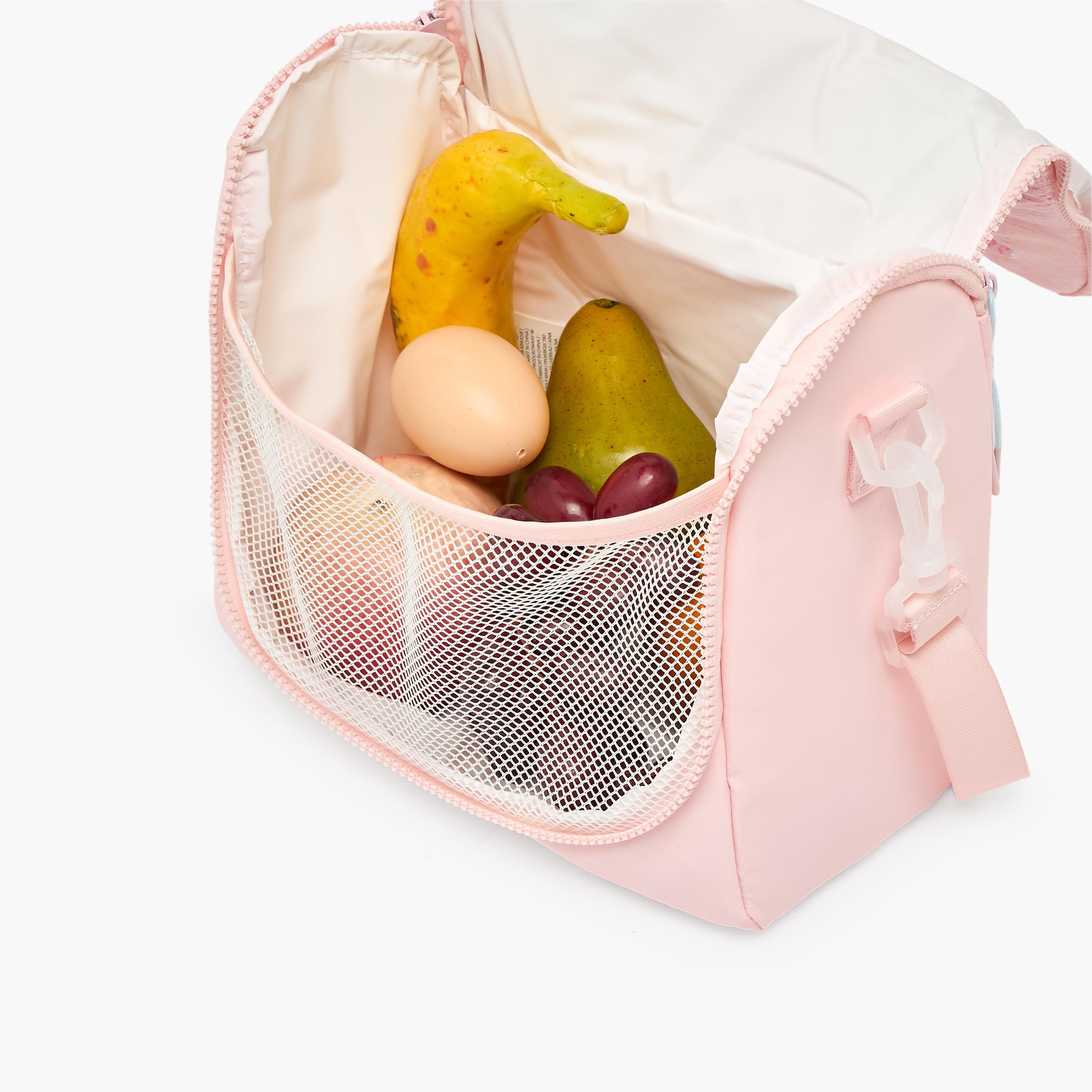 MARSHMALLOW Sequin Texture Lunch Bag for Girls 8-13 Years with Detachable Strap-school-lunchessentials-lunchbags-image-5