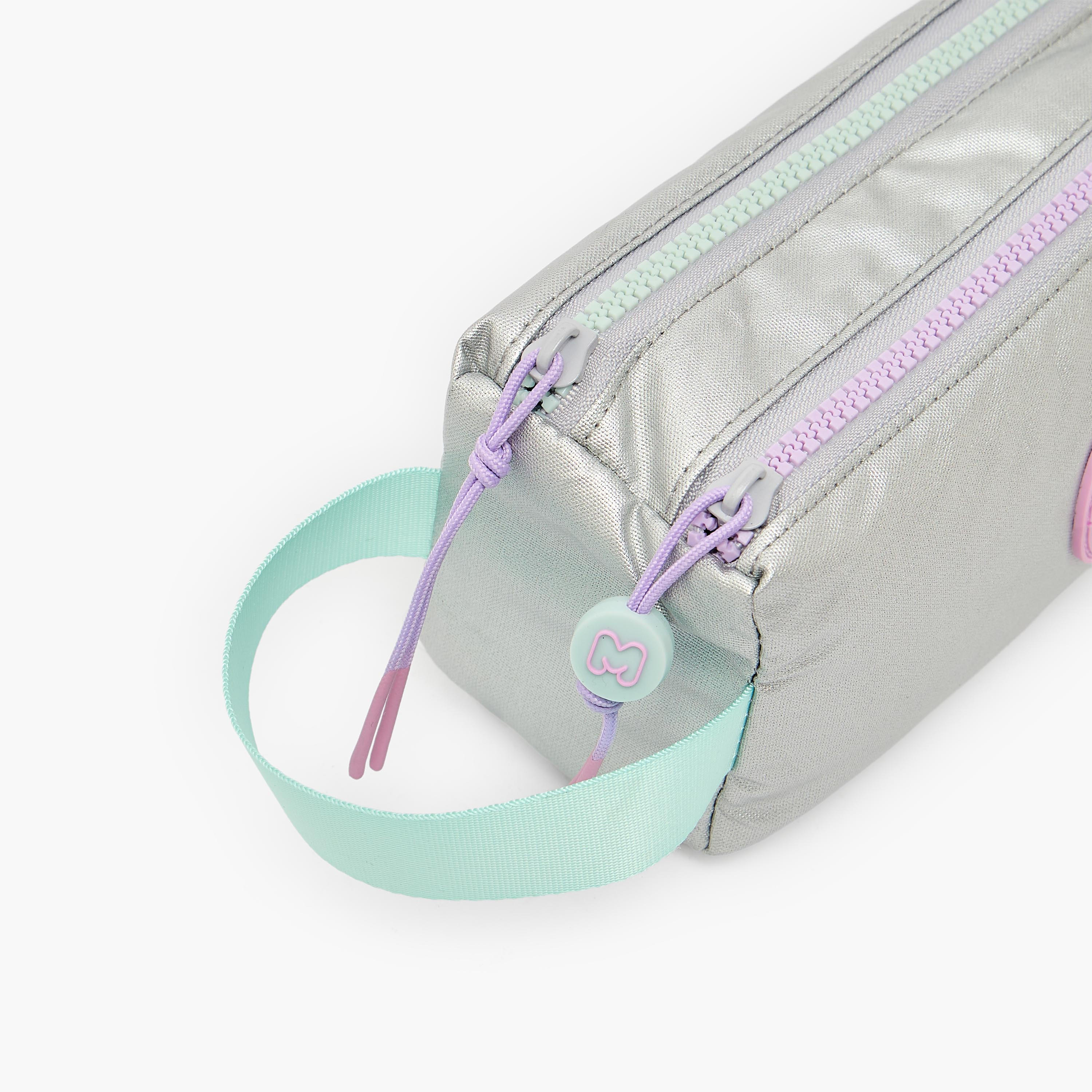 MARSHMALLOW Solid Pencil Pouch with 2 Compartments-school-stationery-pencilcases-image-5