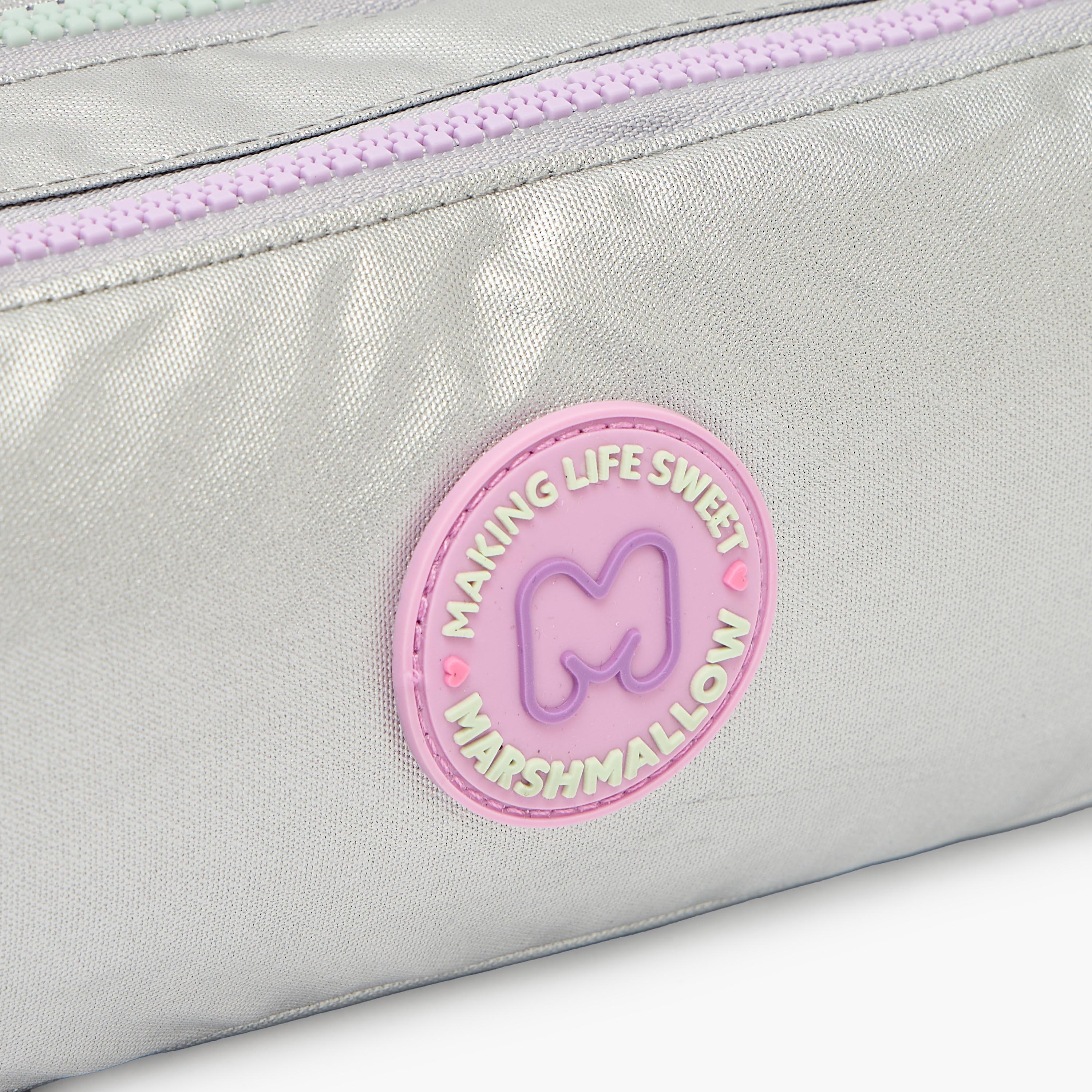 MARSHMALLOW Solid Pencil Pouch with 2 Compartments-school-stationery-pencilcases-image-6