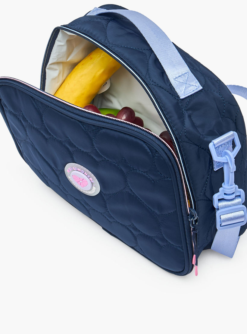MARSHMALLOW Heart Quilted Lunch Bag for Girls 8-13 Years with Insulation-school-lunchessentials-lunchbags-image-4
