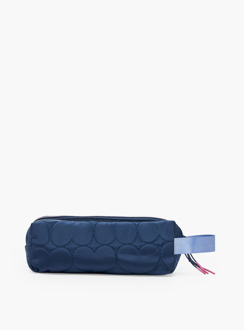 مقلمة مبطنة سادة بقسمين من مارشميلو-school-stationery-pencilcases-image-4