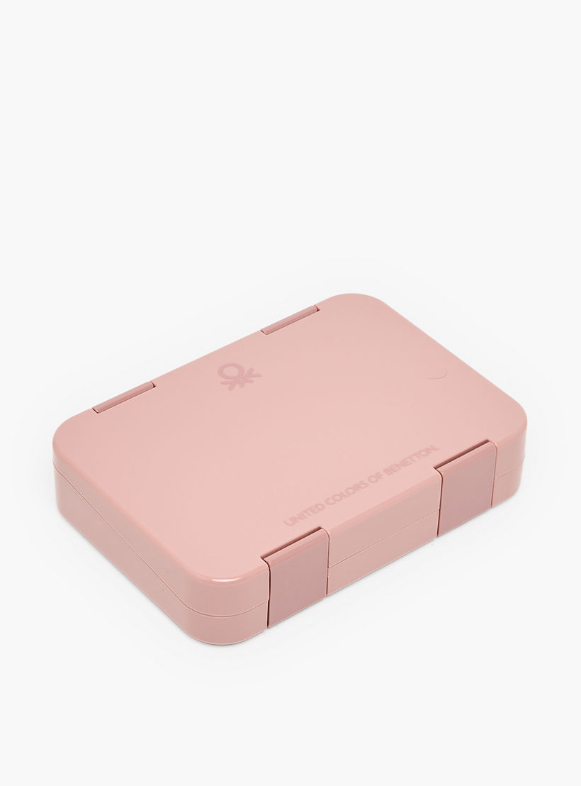 United Colors of Benetton Solid Lunch Box for Girls with Clip Lock Lid - 810 ml-school-lunchessentials-lunchboxes-image-1
