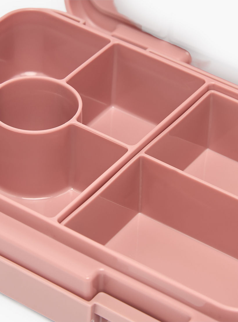 United Colors of Benetton Solid Lunch Box for Girls with Clip Lock Lid - 810 ml-school-lunchessentials-lunchboxes-image-6