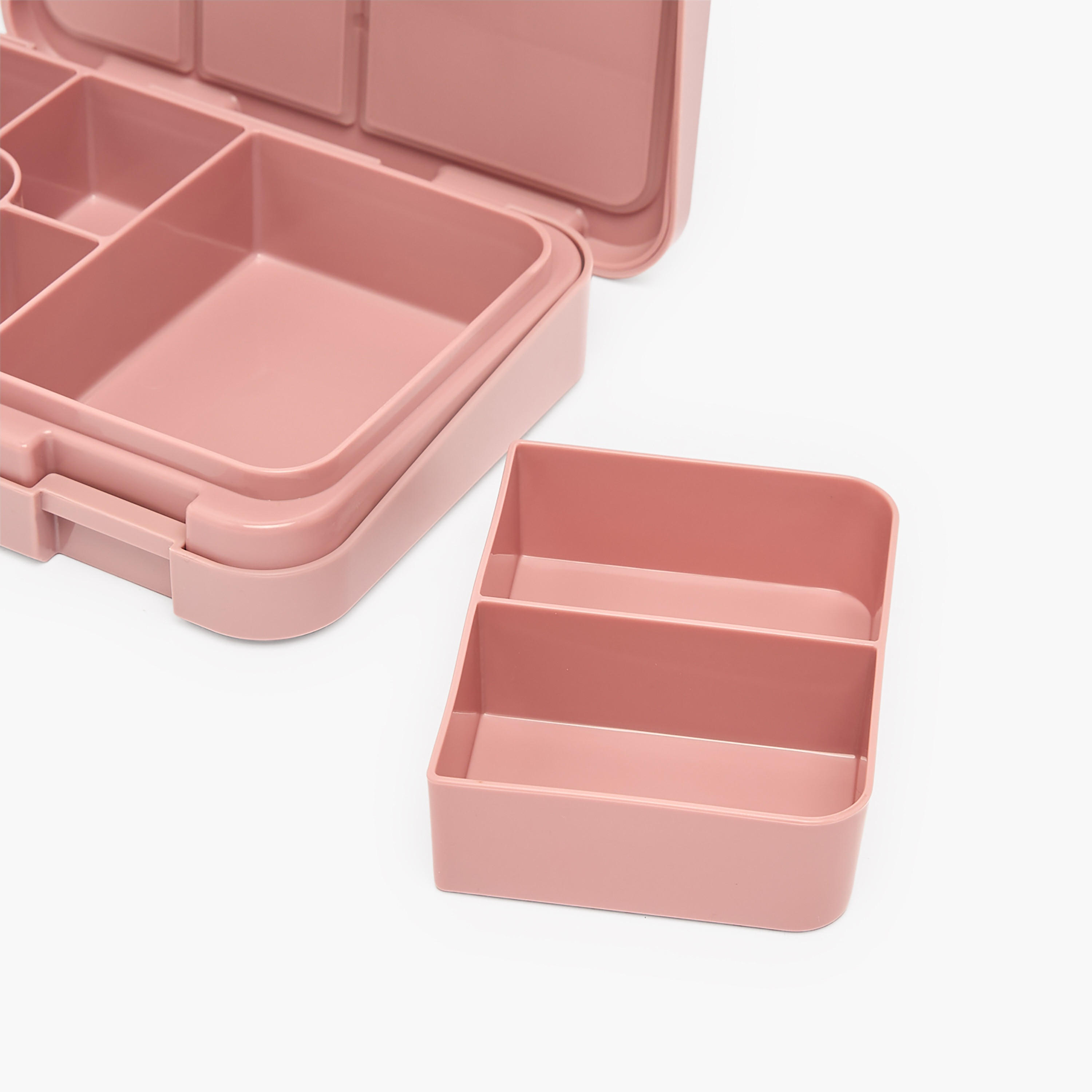 United Colors of Benetton Solid Lunch Box for Girls with Clip Lock Lid - 810 ml-school-lunchessentials-lunchboxes-image-7
