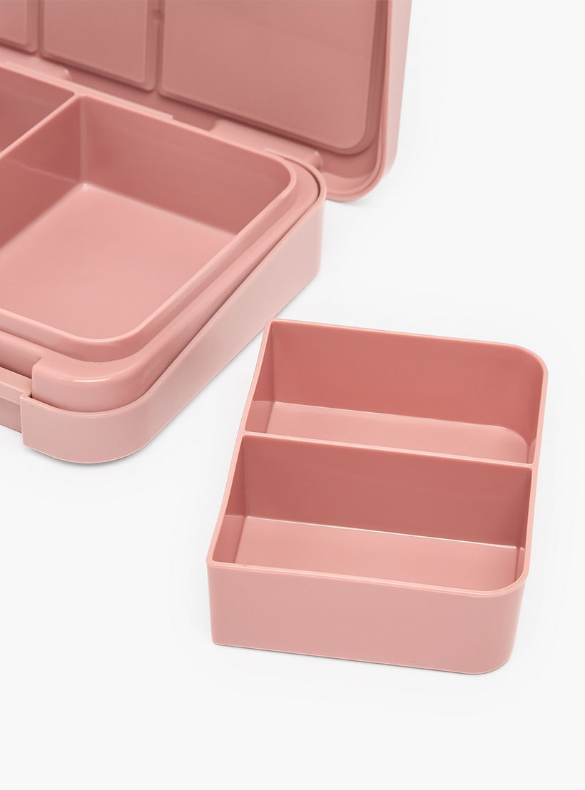 United Colors of Benetton Solid Lunch Box for Girls with Clip Lock Lid - 810 ml-school-lunchessentials-lunchboxes-image-7