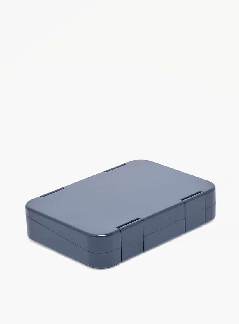 صندوق غداء سادة بـ6 أقسام للأولاد من يونايتد كولورز أوف بينيتون - 810 مل-school-lunchessentials-lunchboxes-image-1