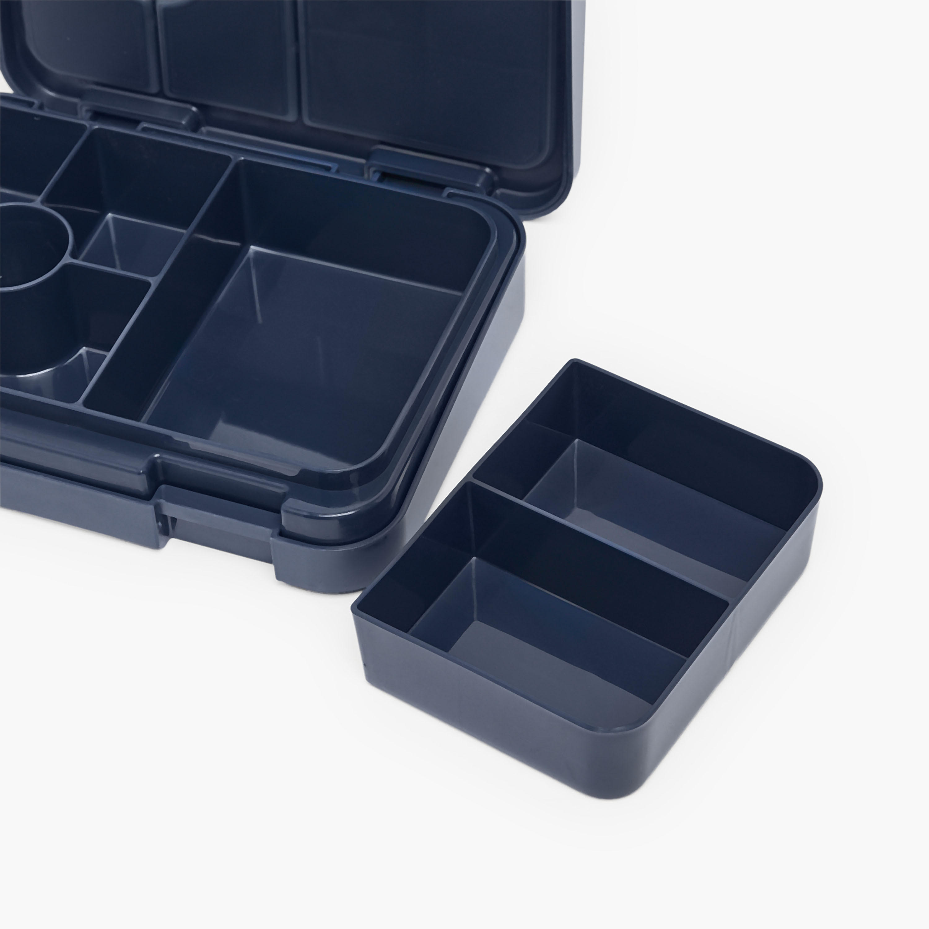 صندوق غداء سادة بـ6 أقسام للأولاد من يونايتد كولورز أوف بينيتون - 810 مل-school-lunchessentials-lunchboxes-image-7