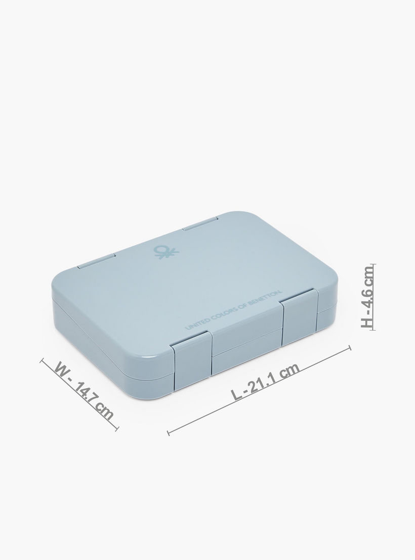 United Colors of Benetton Solid Lunch Box for Boys with Clip Lock Lid - 810 ml-school-lunchessentials-lunchboxes-image-9
