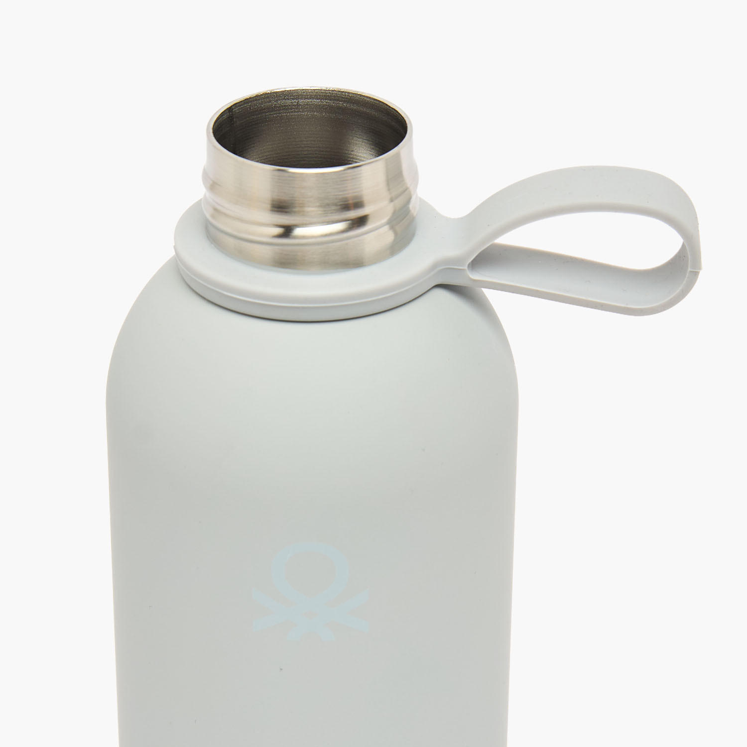 United Colors of Benetton Solid Stainless Steel Water Bottle with Loop Handle - 500 ml-school-waterbottles-image-4