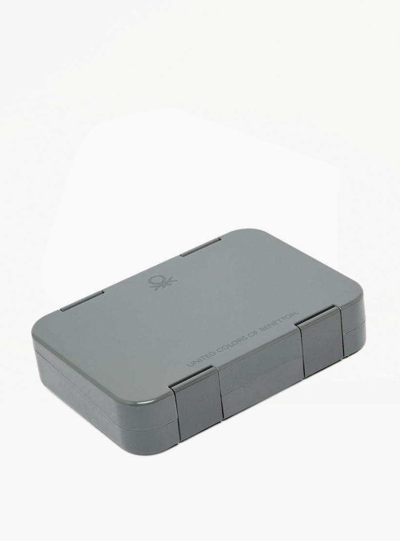 United Colors of Benetton Solid Lunch Box for Boys with 6 Compartments - 810 ml-school-lunchessentials-lunchboxes-image-1
