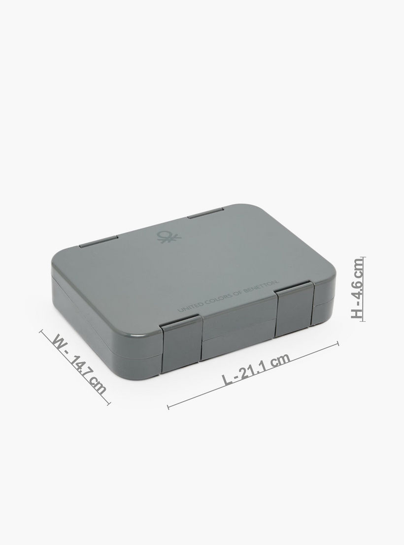 United Colors of Benetton Solid Lunch Box for Boys with 6 Compartments - 810 ml-school-lunchessentials-lunchboxes-image-9