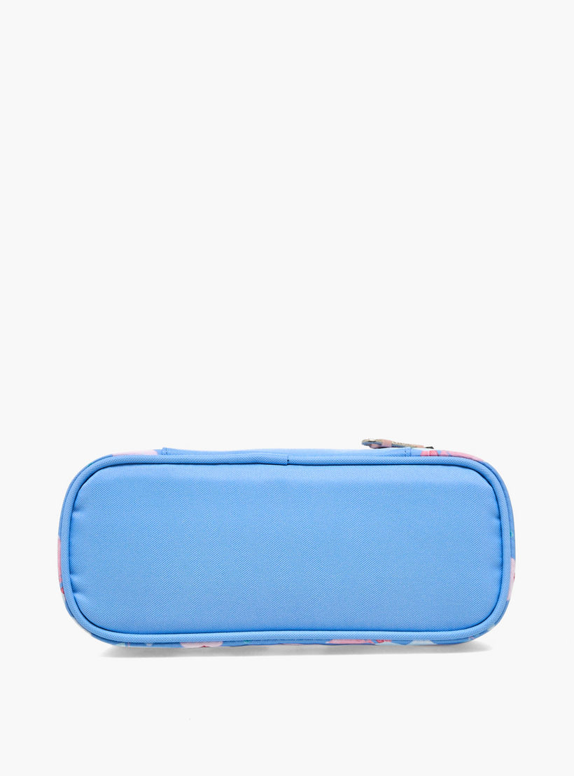 Sensazioni Floral Print Pencil Pouch with Zip Closure-school-stationery-pencilcases-image-4
