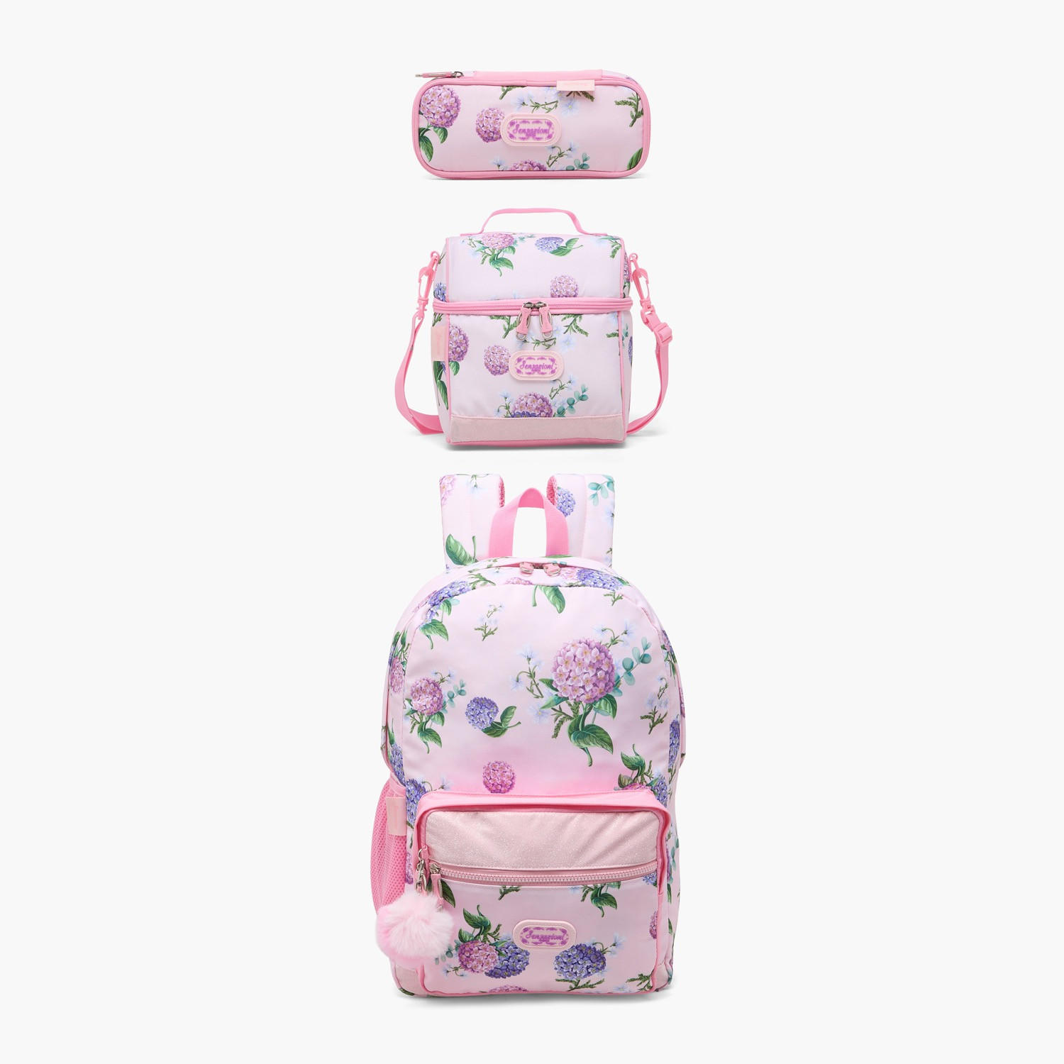 Sensazioni Floral Print Pencil Pouch with Zip Closure-school-stationery-pencilcases-image-7