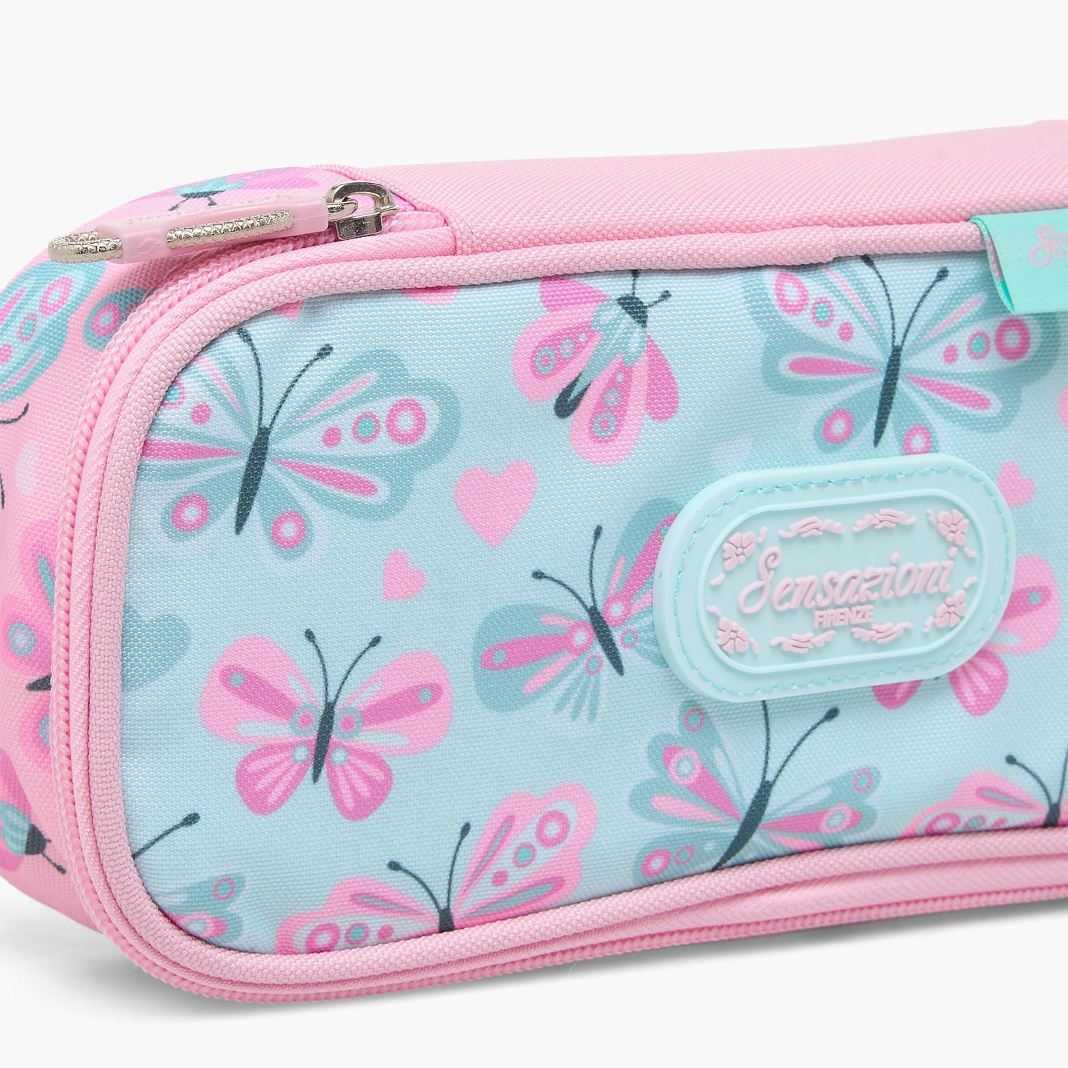مقلمة بسحاب إغلاق وطبعات فراشات من سنسازيوني-school-stationery-pencilcases-image-5