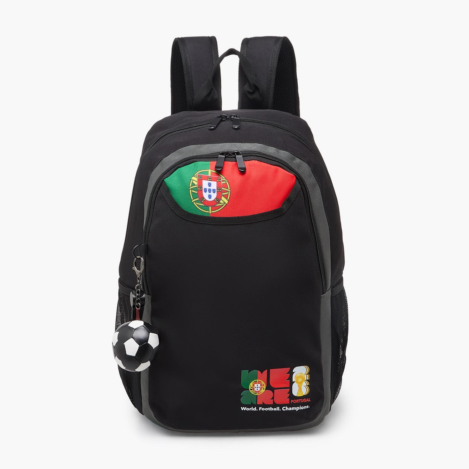Unique-O Football Print Backpack for Boys 8-13 Years with Adjustable Shoulder Straps - 18 inches-school-bagsandbackpacks-backpacks-image-1
