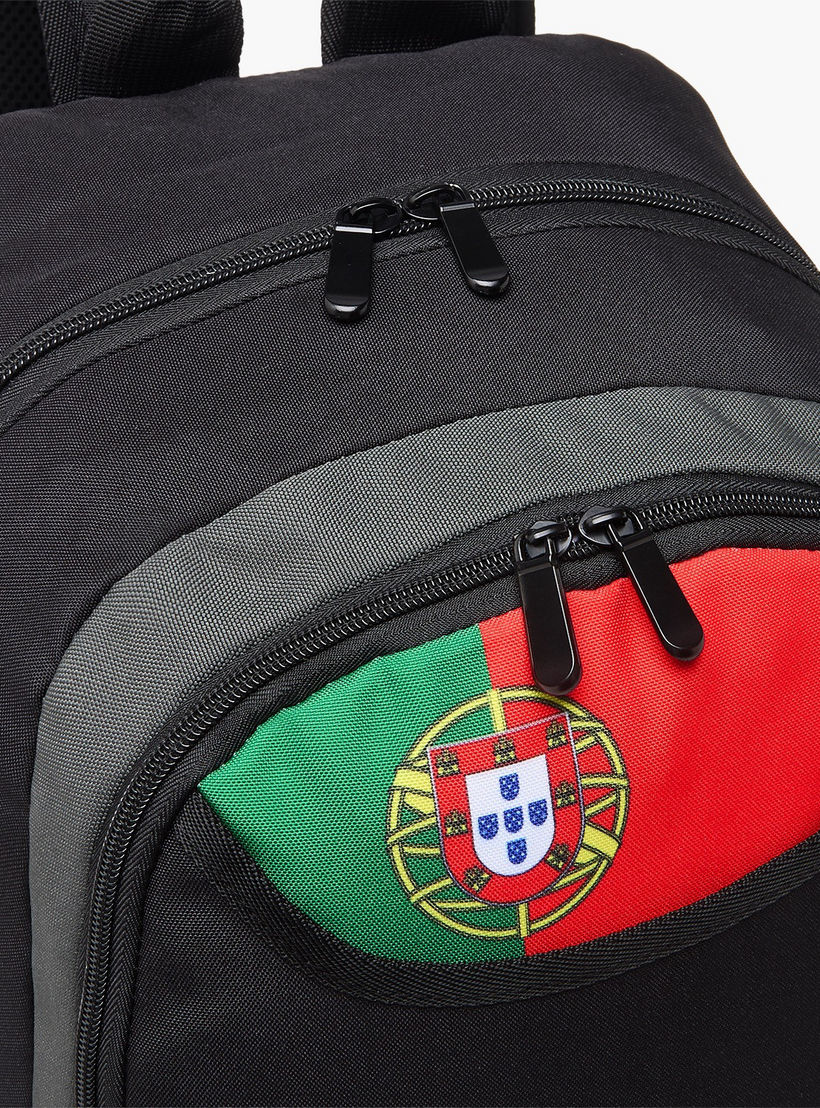 Unique-O Football Print Backpack for Boys 8-13 Years with Adjustable Shoulder Straps - 18 inches-school-bagsandbackpacks-backpacks-image-6
